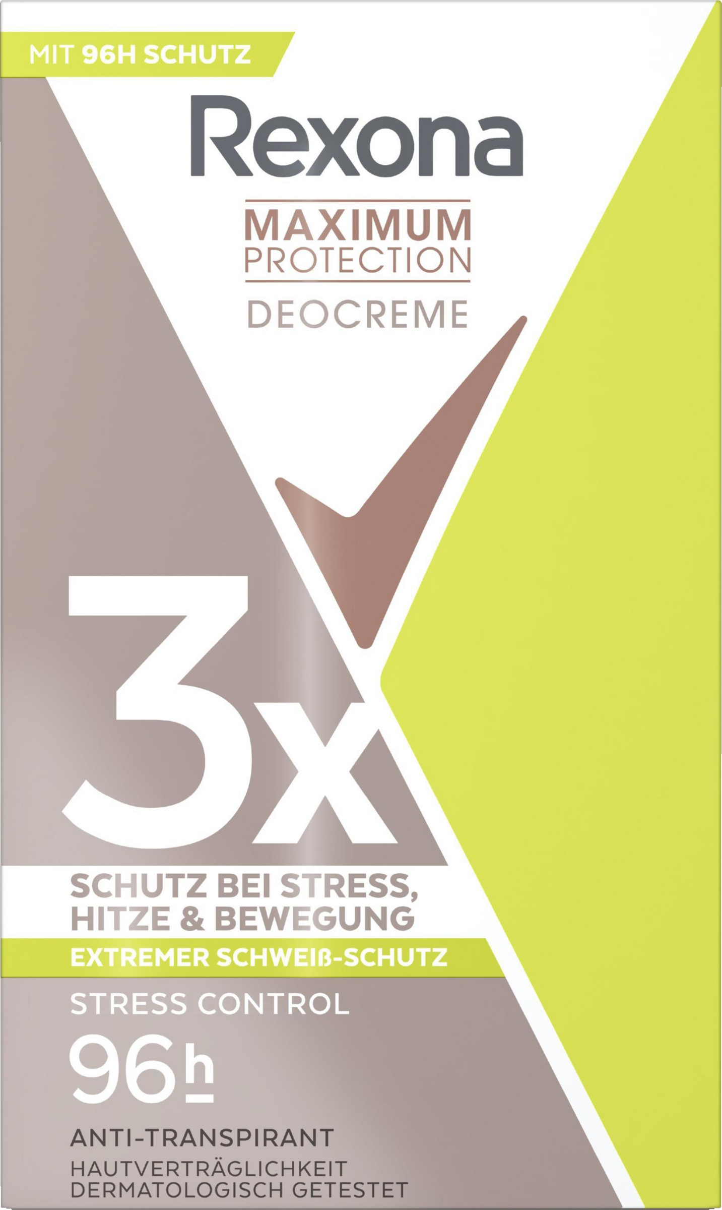 Rexona Maximum Protection Deocreme Stress Control Anti-Transpirant