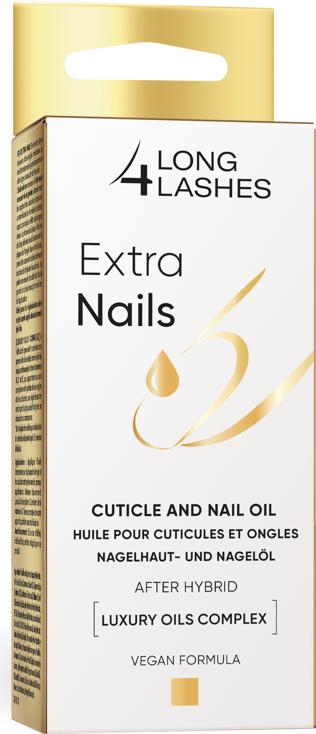 Long4Lashes Extra Nails neglebånds- og negleolie