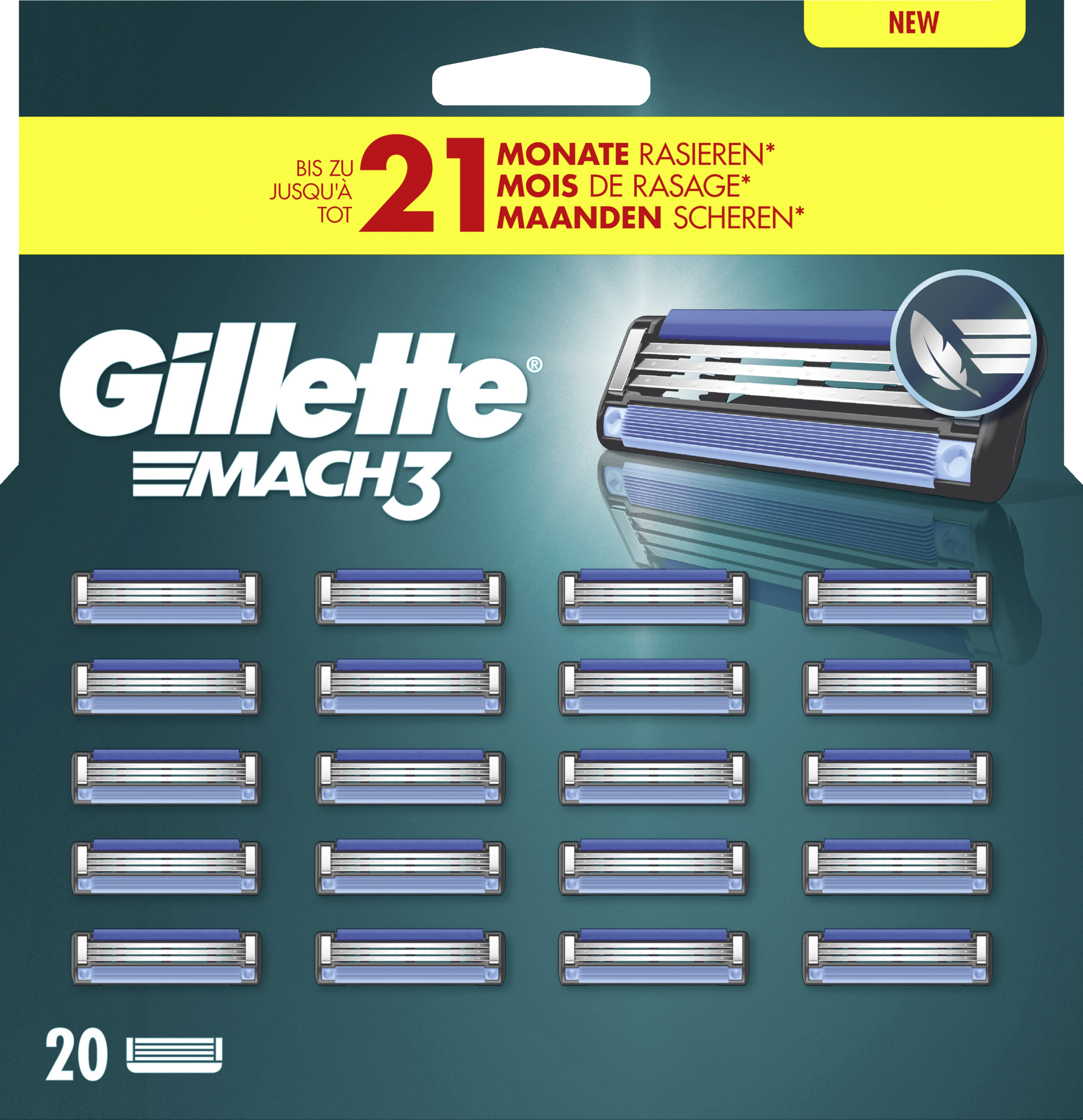 Gillette MACH3 barberblade