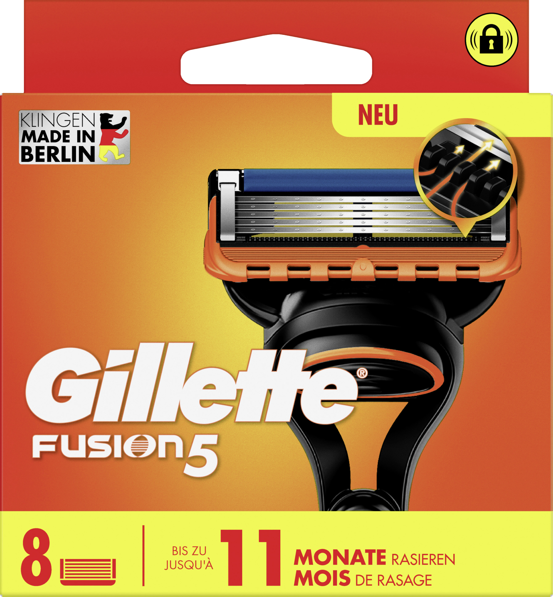 Gillette Fusion5 barberblade