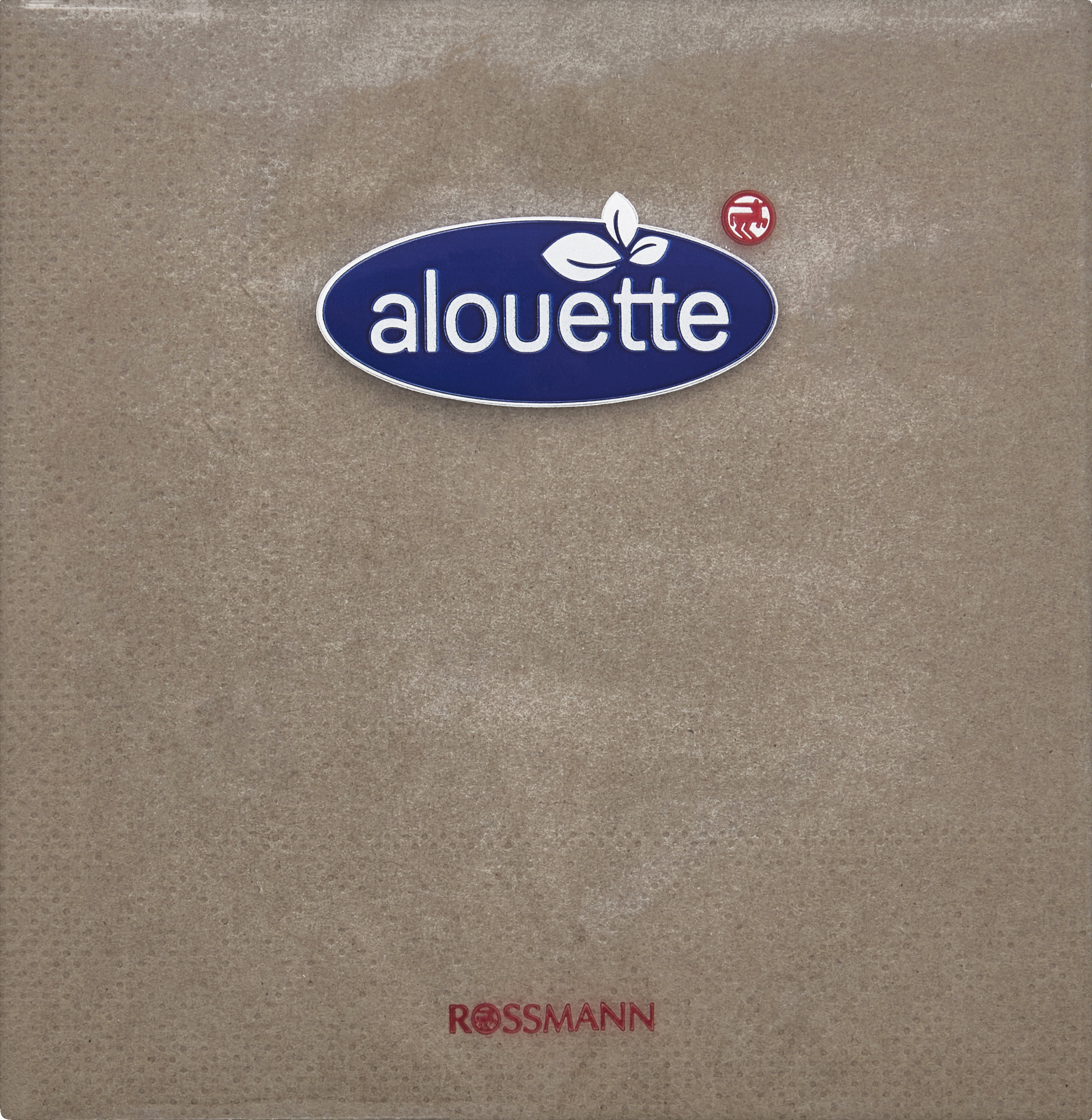 alouette Cocktailserviet beige-grå