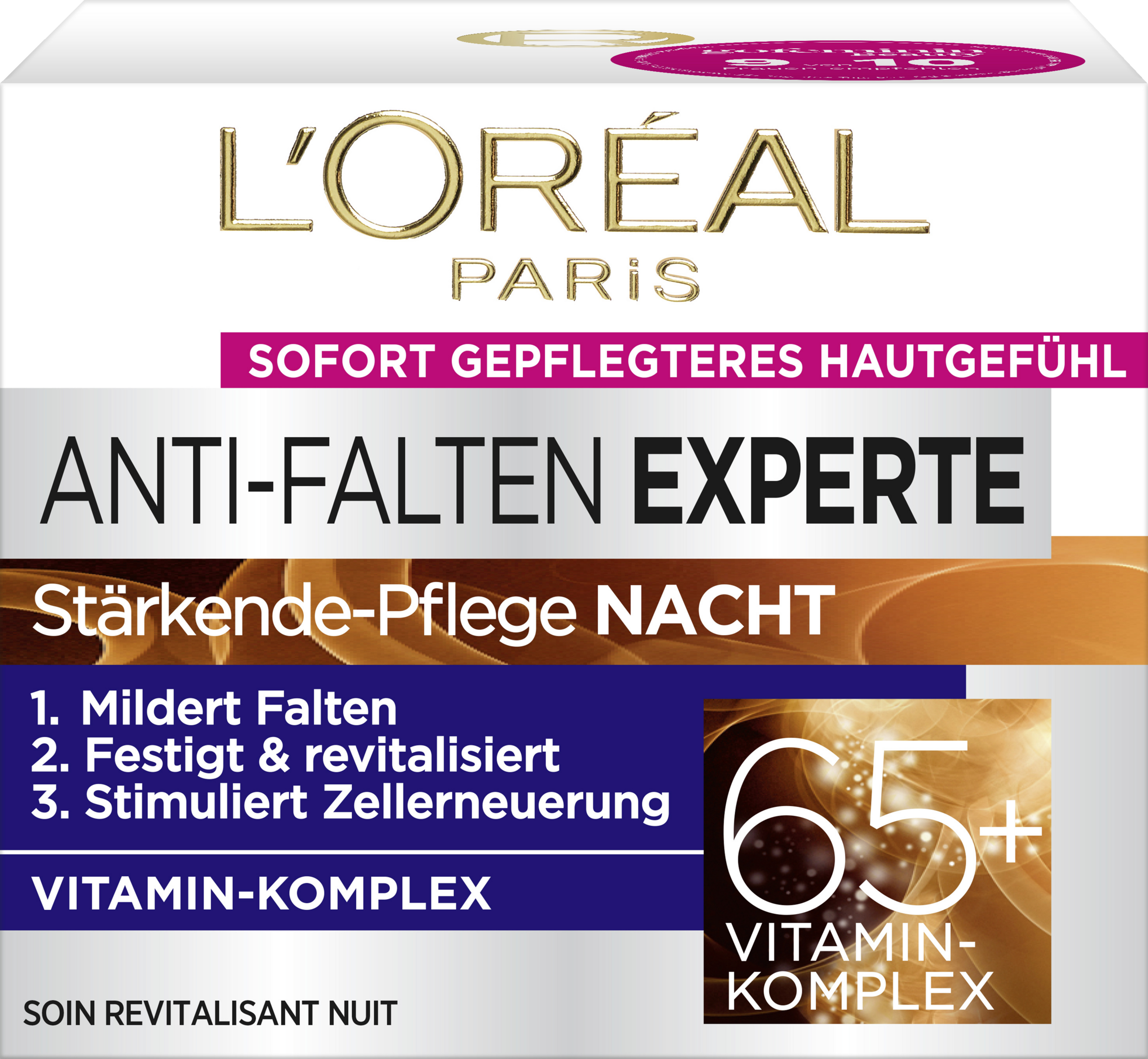 L’Oréal Paris Natcreme mod rynker Experte 45+