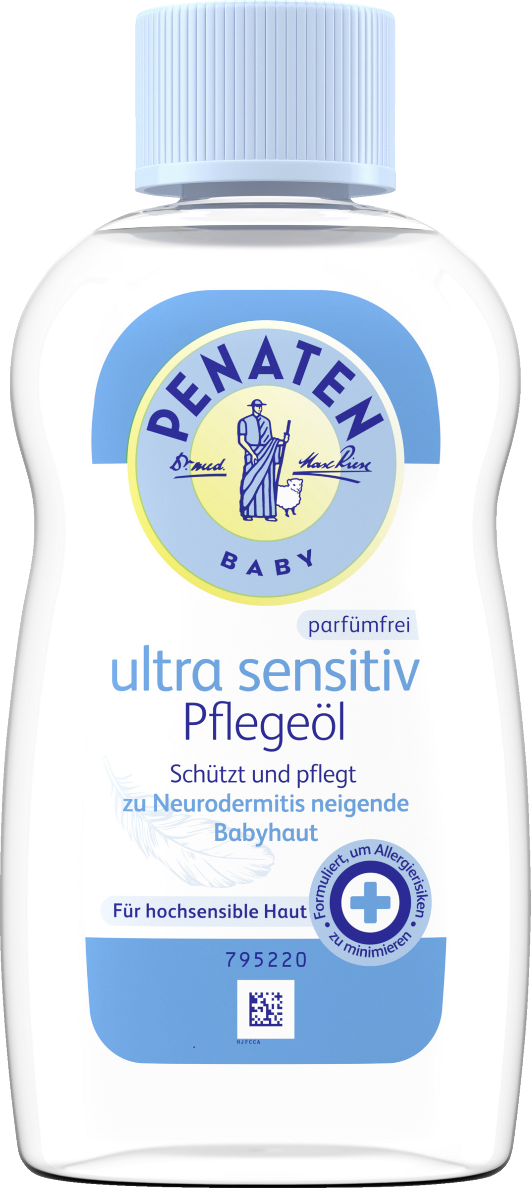 Penaten Babyplejeolie ultra sensitiv