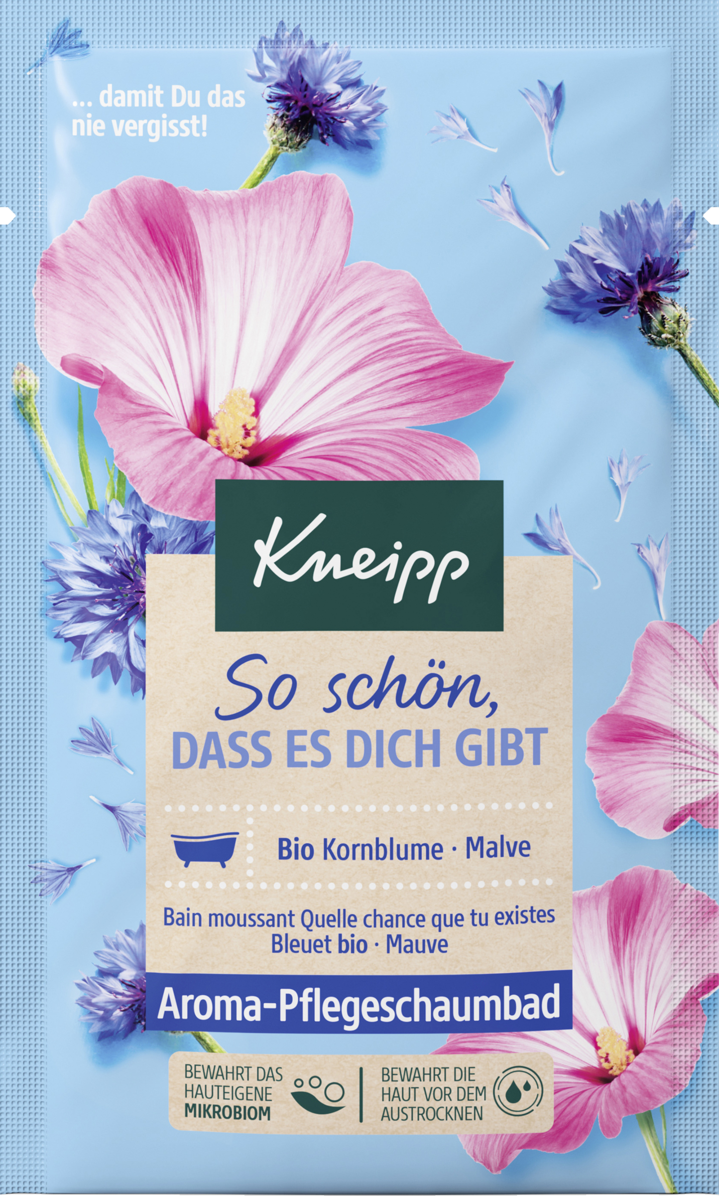 Kneipp Plejende aromaskumbad Dejligt, at du er til
