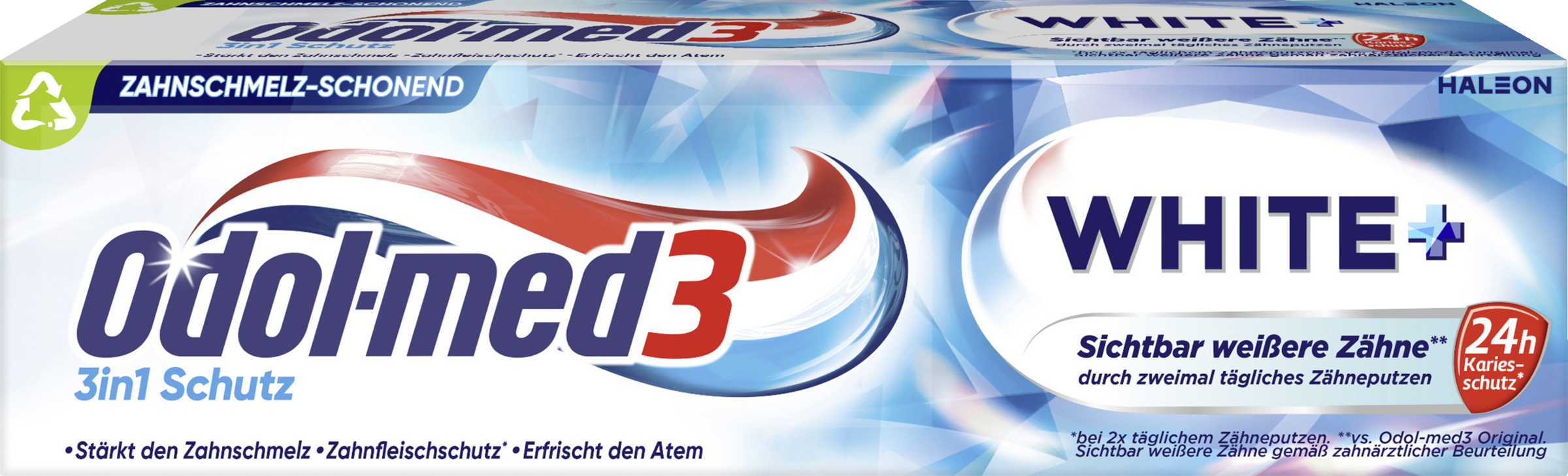 Odol med3 Whitening Plus tandpasta