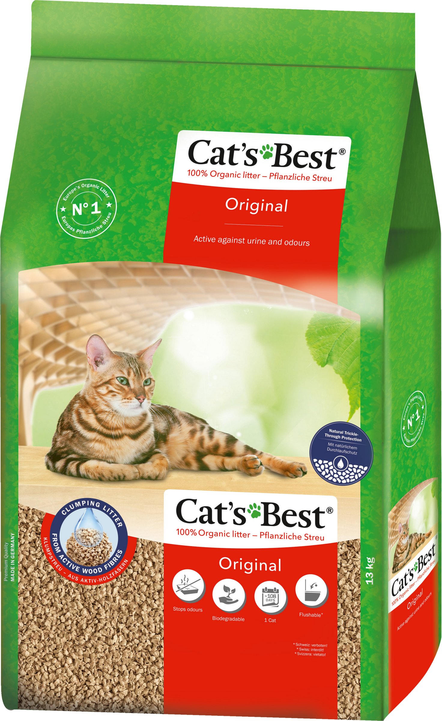 Cat's Best Original Kattegrus 30 liter