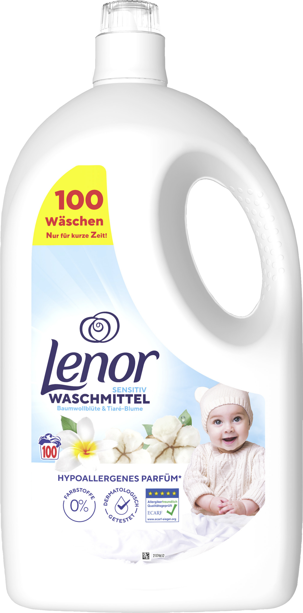 Lenor Flydende vaskemiddel Sensitiv 100 vaske