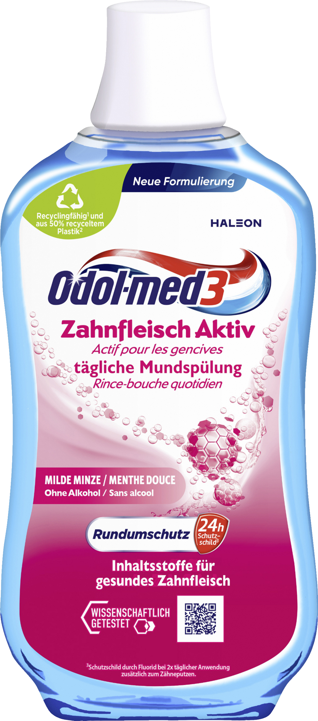 Odol med3 Aktiv daglig mundskyl tandkød