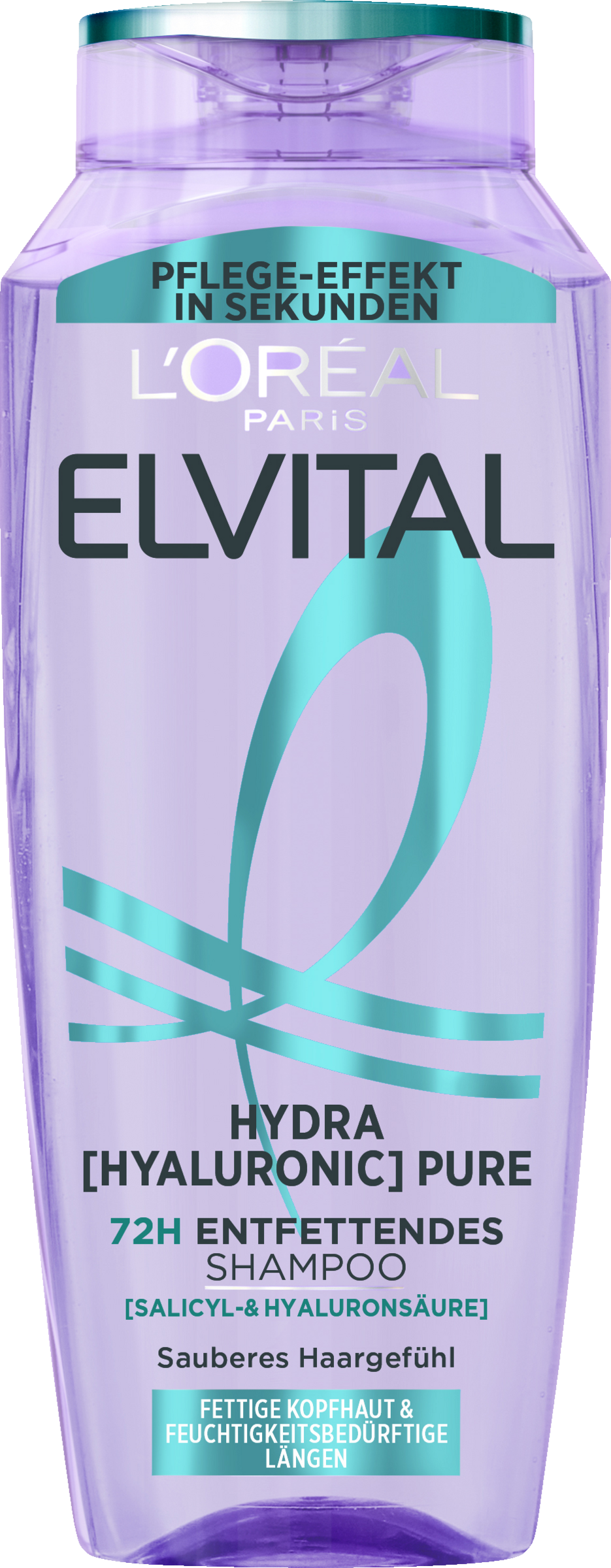 L’Oréal Paris Elvital Hydra Hyaluronic Pure 72H affedtende shampoo