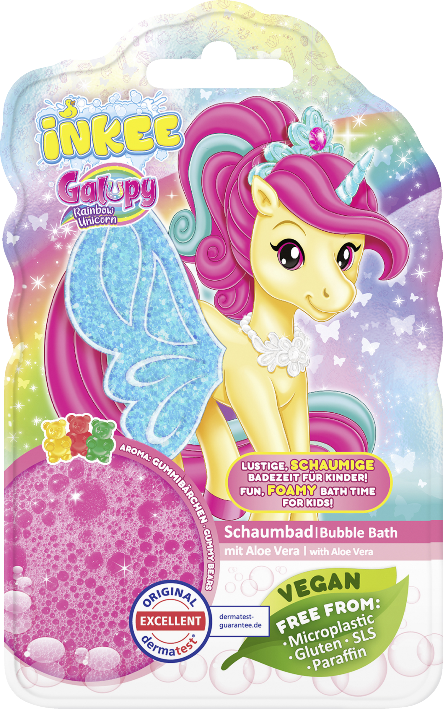 CRAZE Inkee Galuby Skumbad med vingummibamsearoma