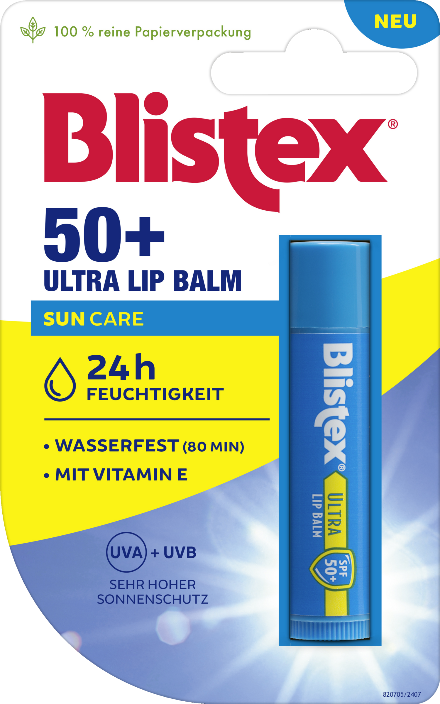 Blistex Sun Care læbepleje solfaktor 50+