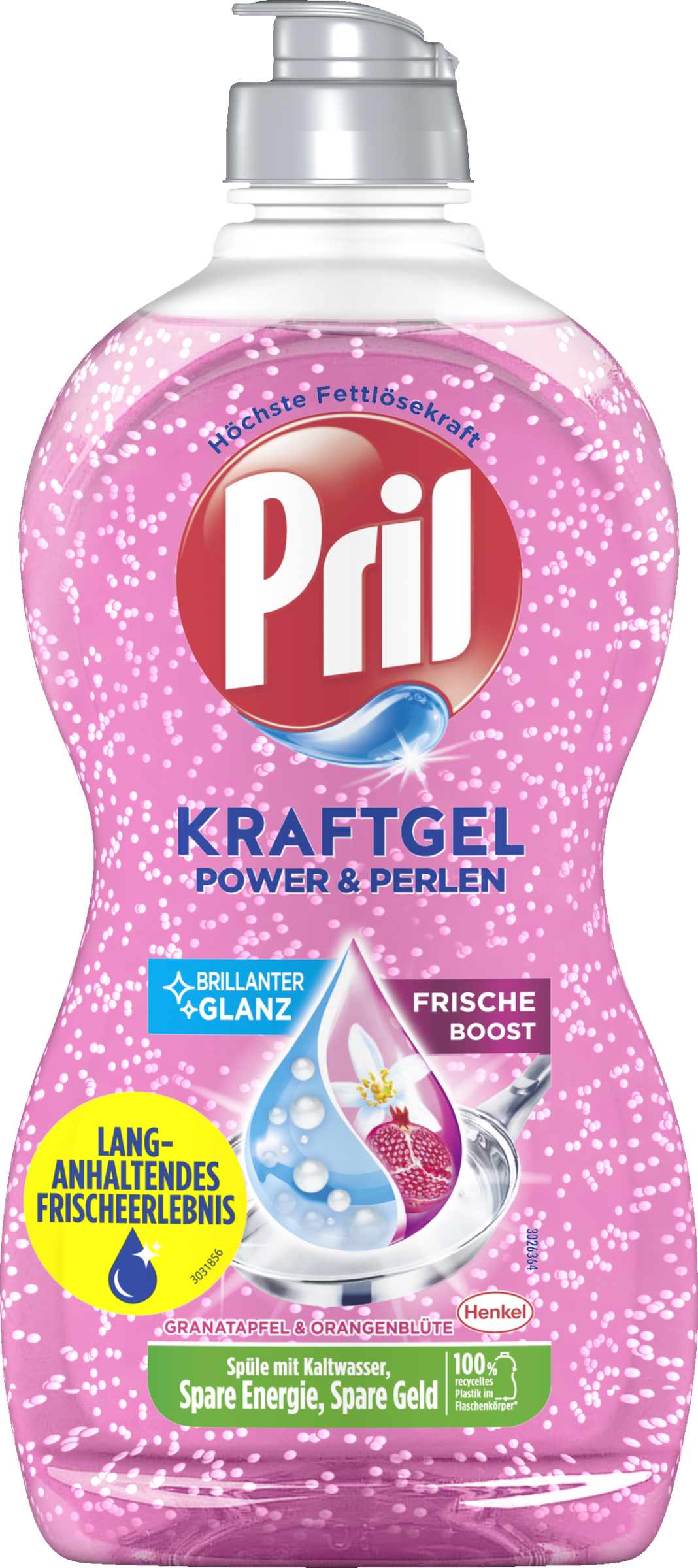 Pril Power & perler Granatæble opvaskemiddel