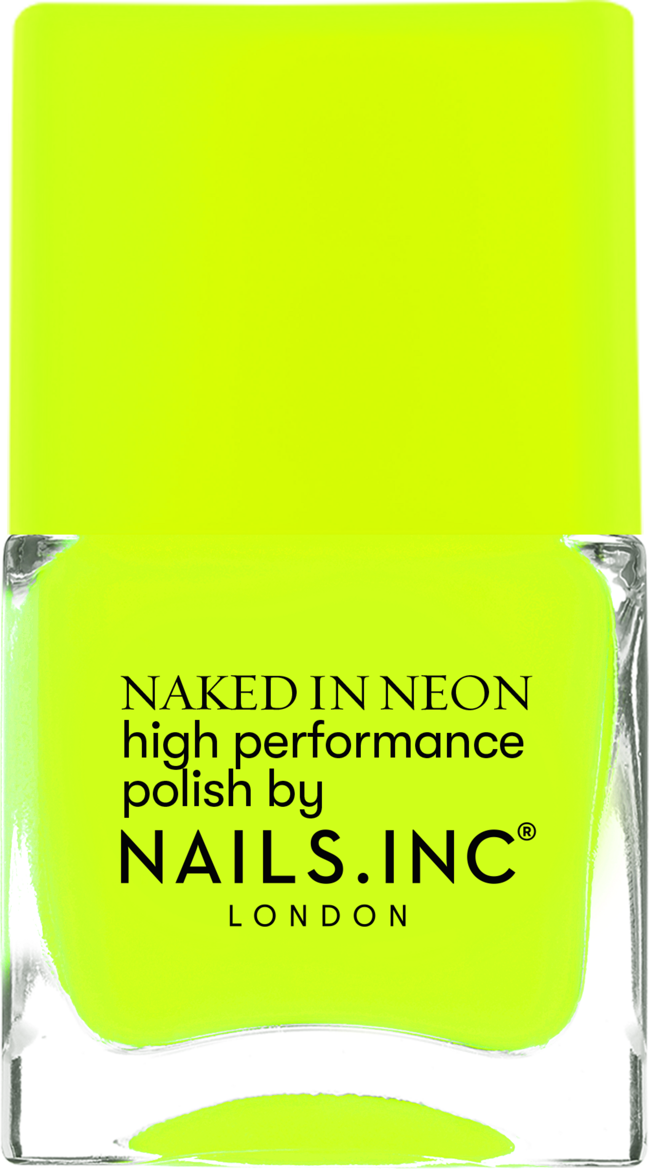 Nails.INC Neons Sunlight Square neglelak