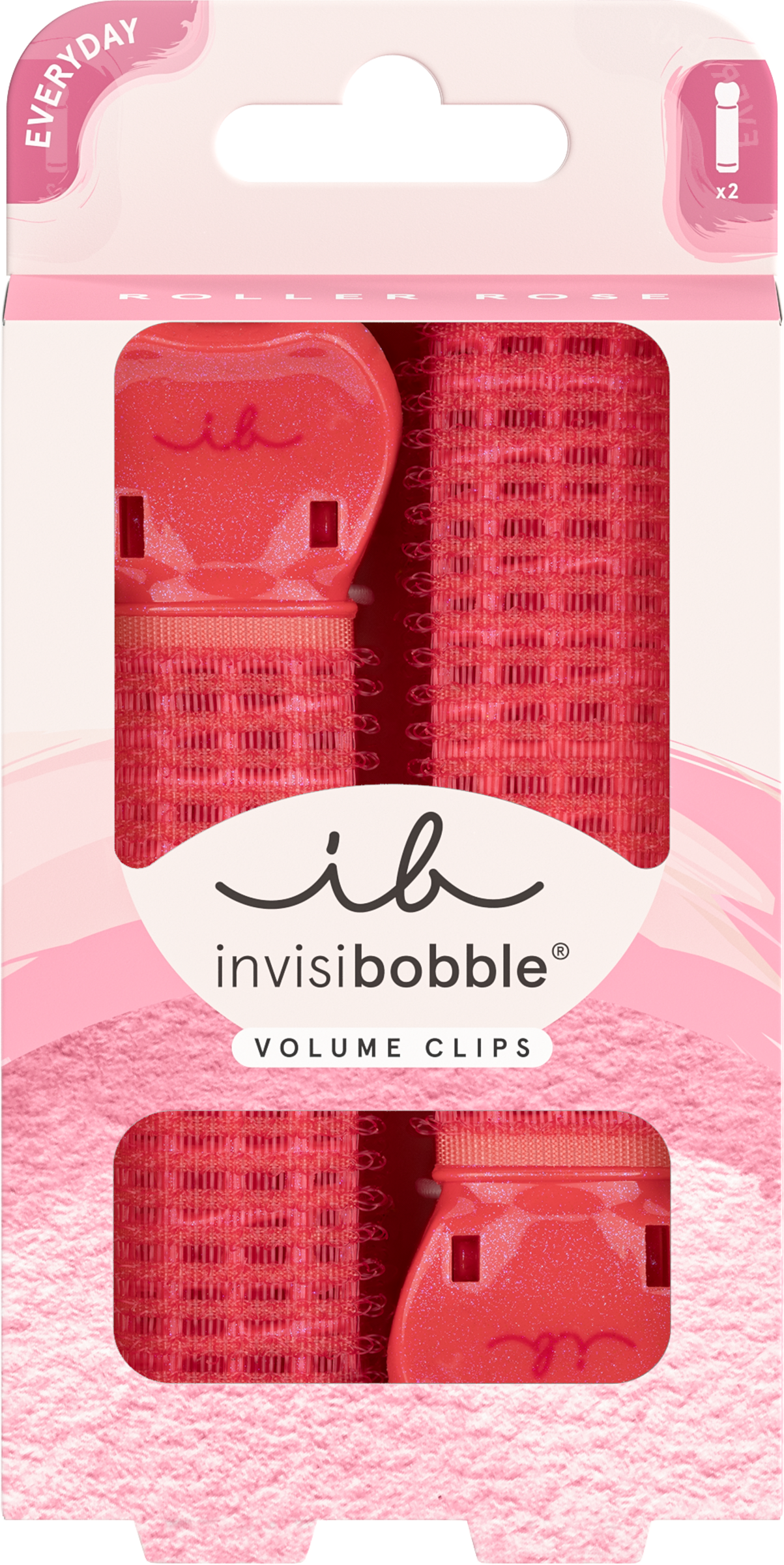invisibobble® Sæt Roller Rose Volume Clips