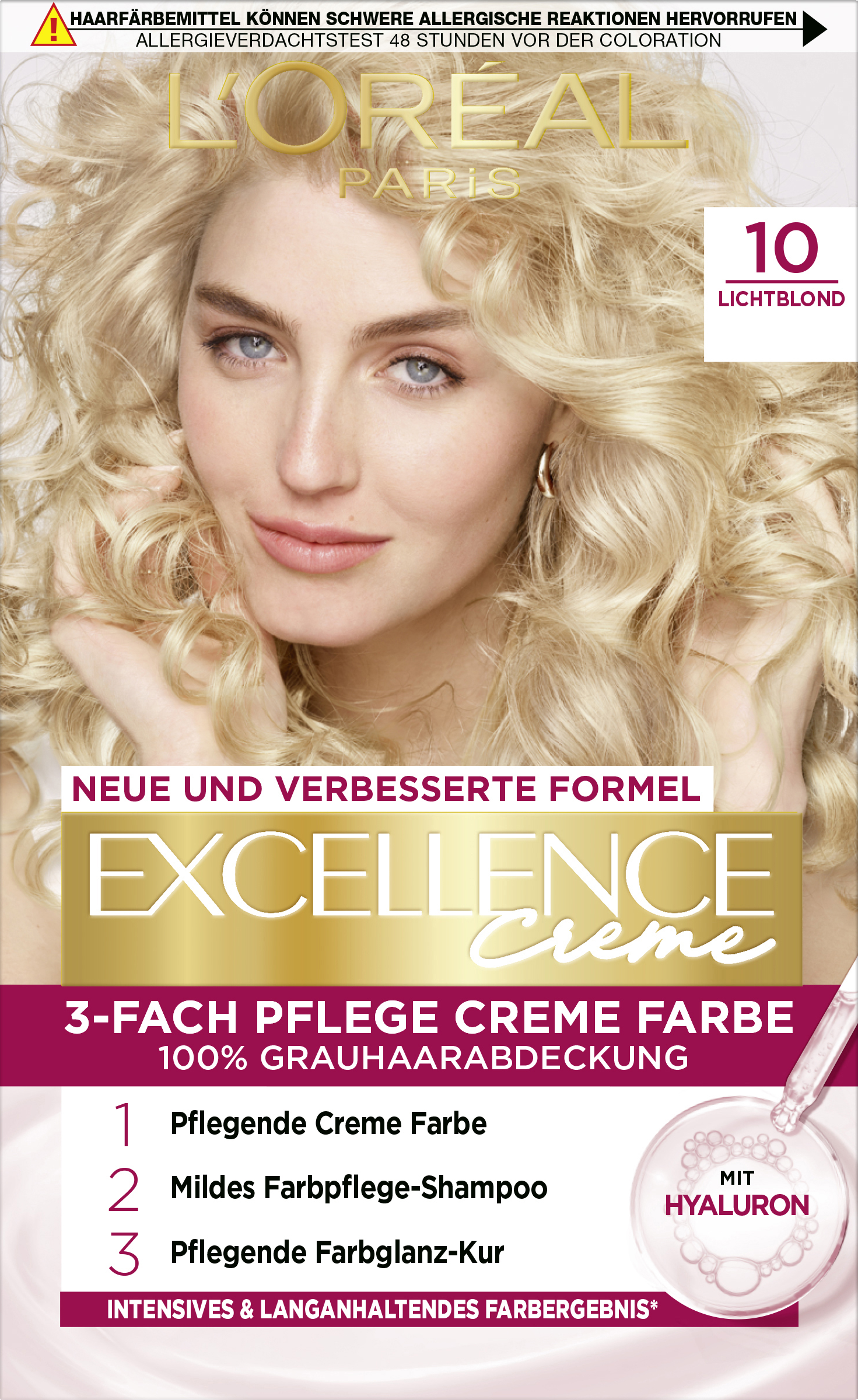 L’Oréal Paris Excellence Crème 10 Lys blond