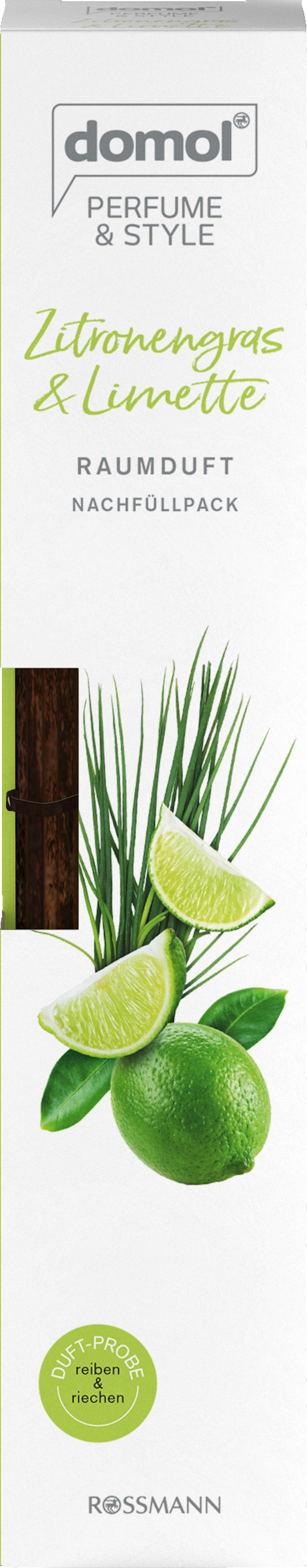 domol Perfume & Style Rumduft Citrongræs & Limette refill-pakke