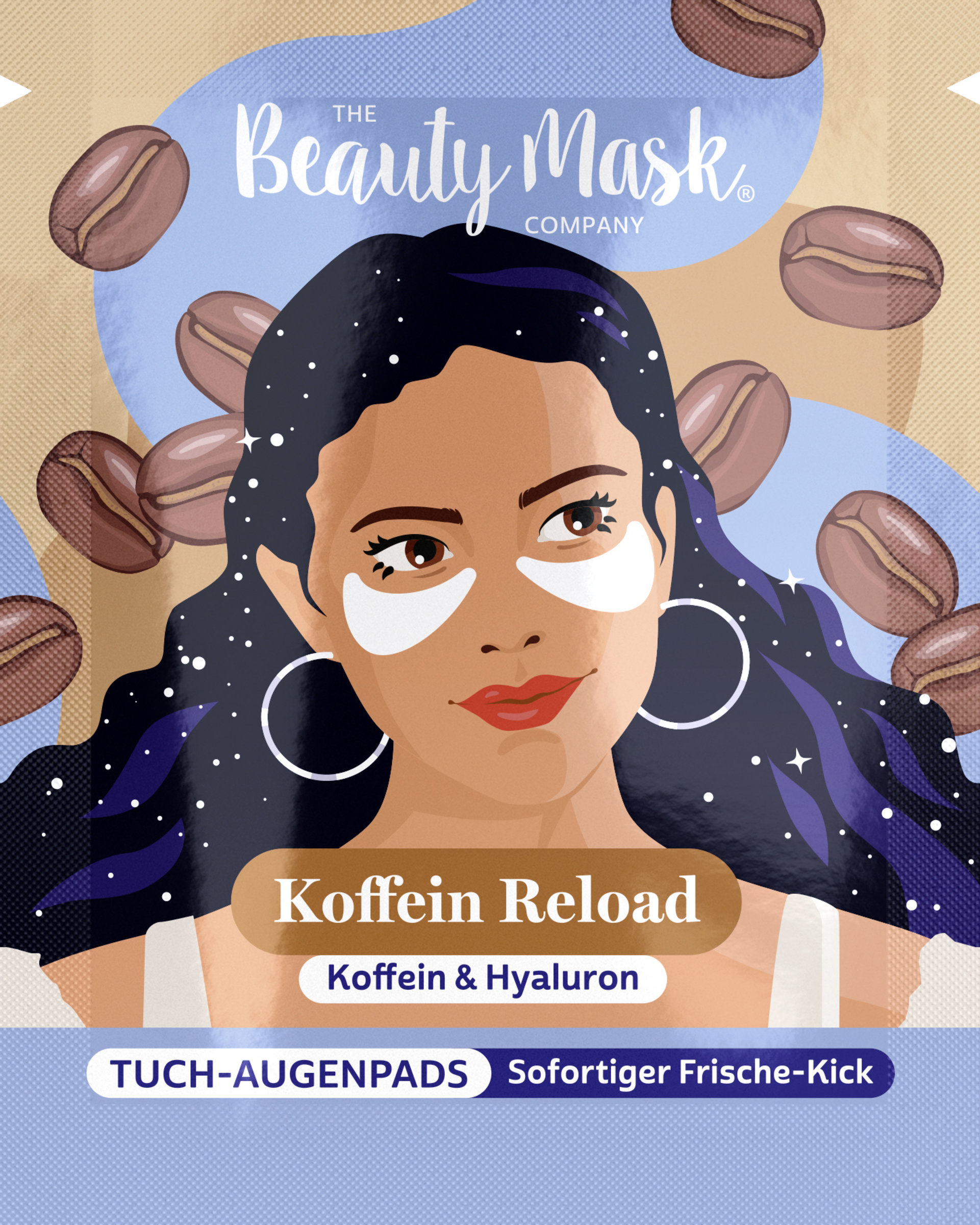The Beauty Mask Company Caffeine Reload Øjenpads