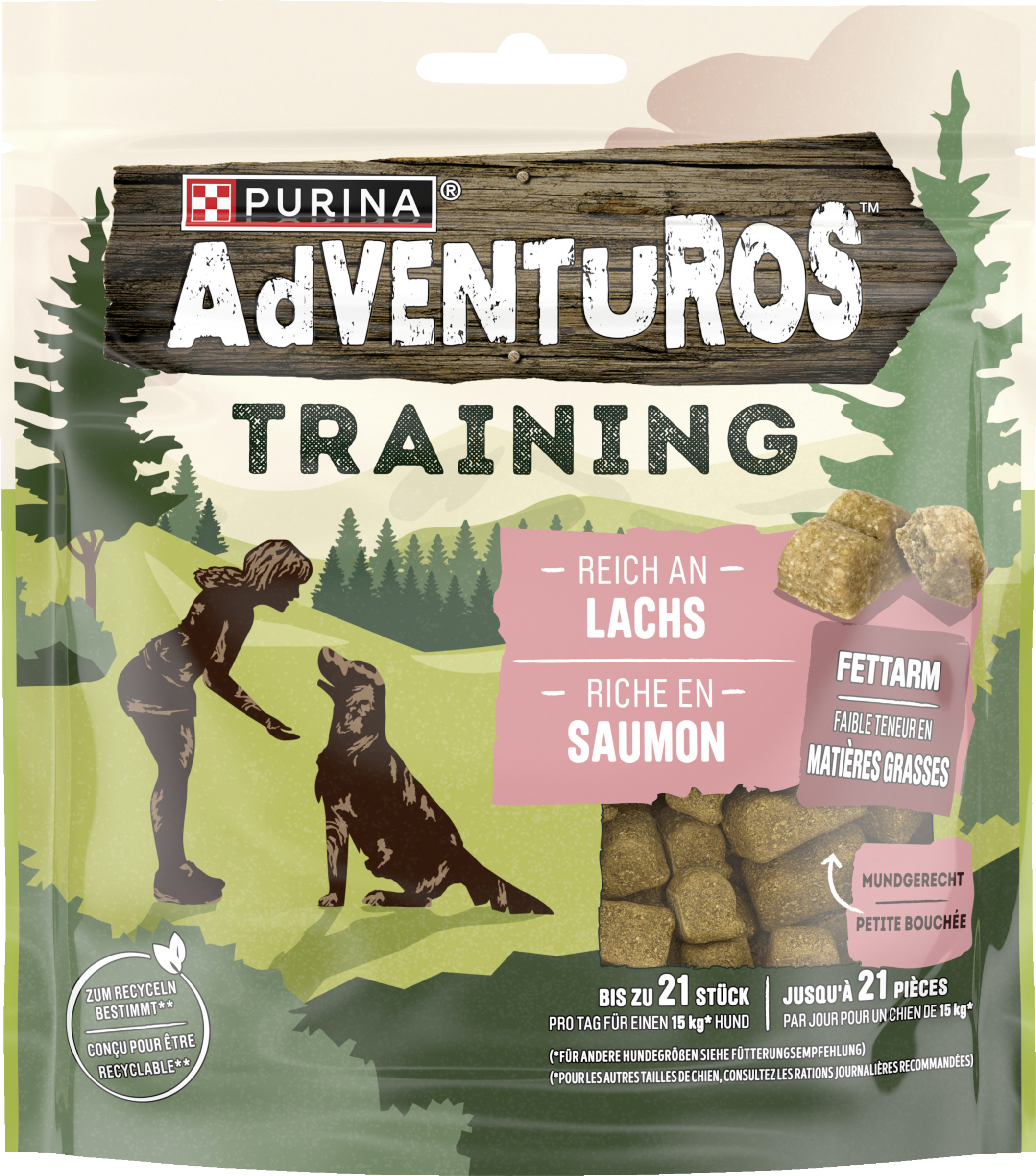 Purina AdVENTuROS Training med masser af laks