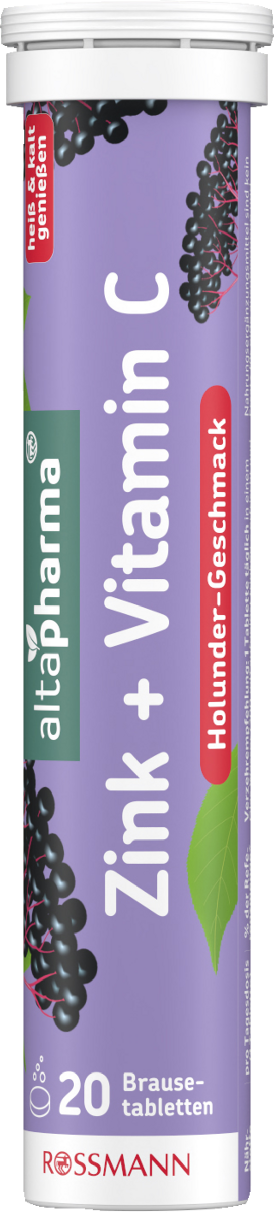 altapharma Brusetabletter zink + C-vitamin