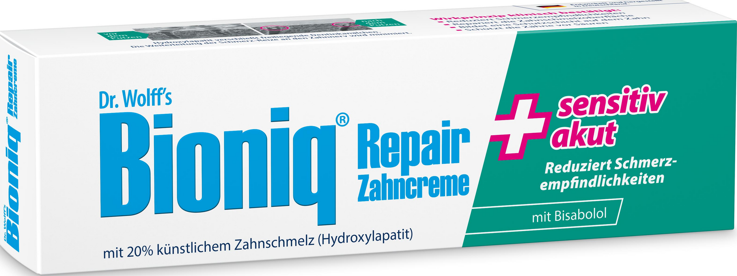 Bioniq® Repair Tandpasta Sensitiv Akut