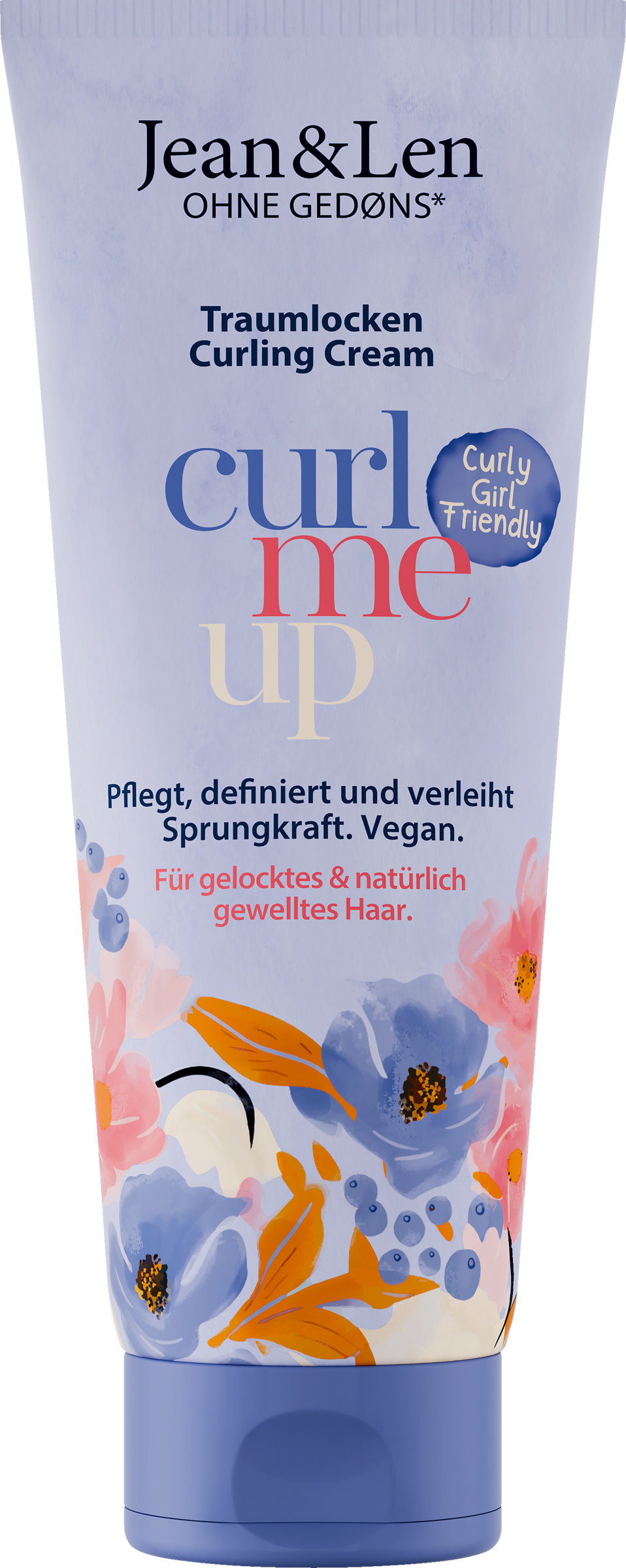 Jean&Len Curling Cream Risvand & Acaibær