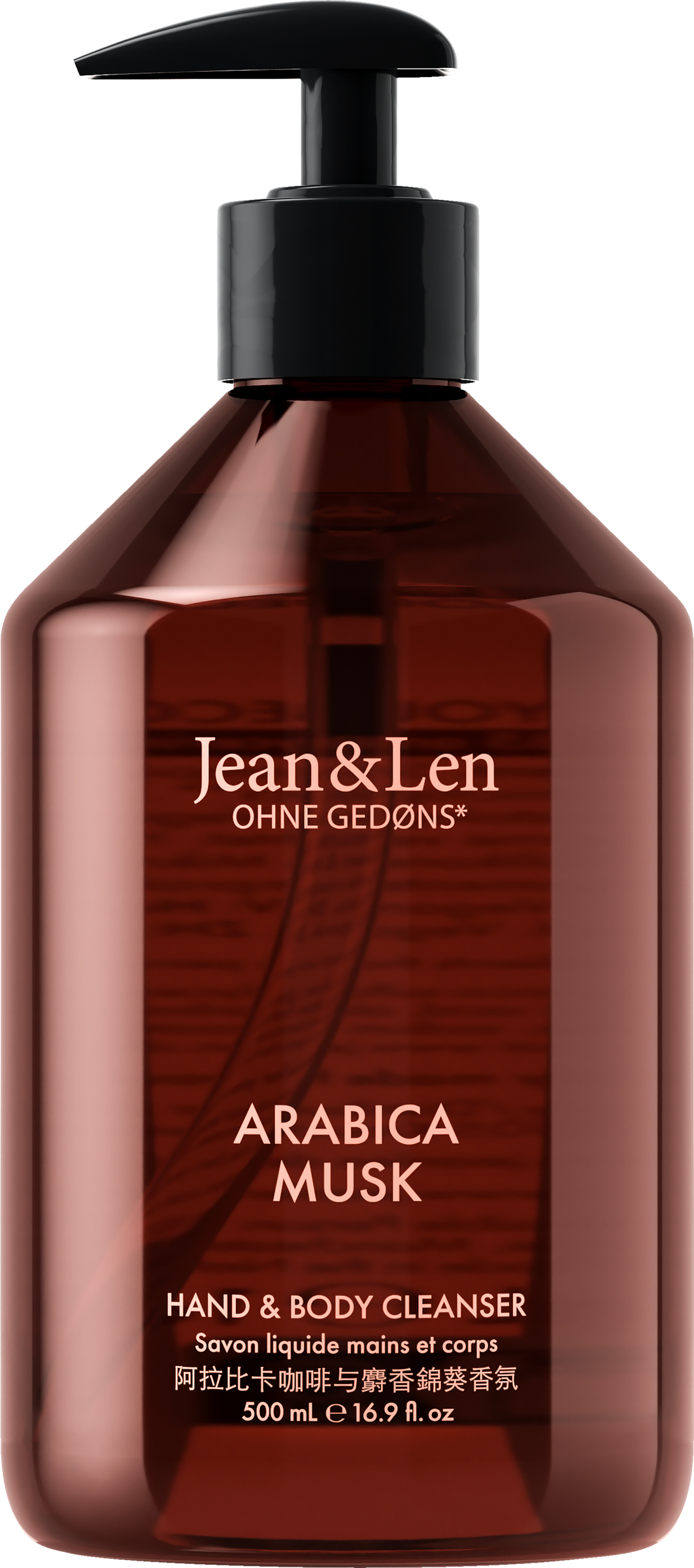 Jean&Len Hånd- og kropsrens Arabica & Musk