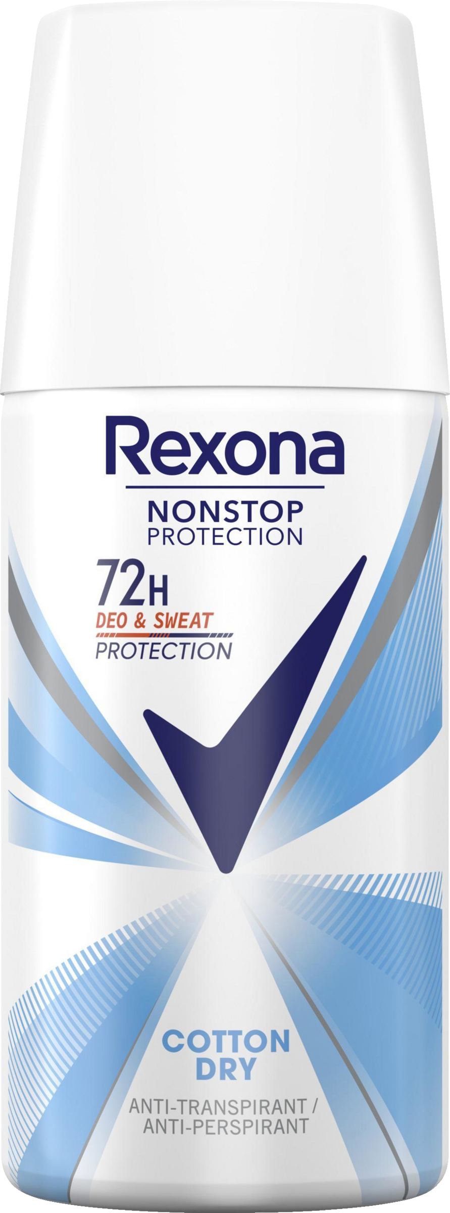 Rexona Nonstop Protection Antiperspirant Spray Cotton Dry Rejsestørrelse