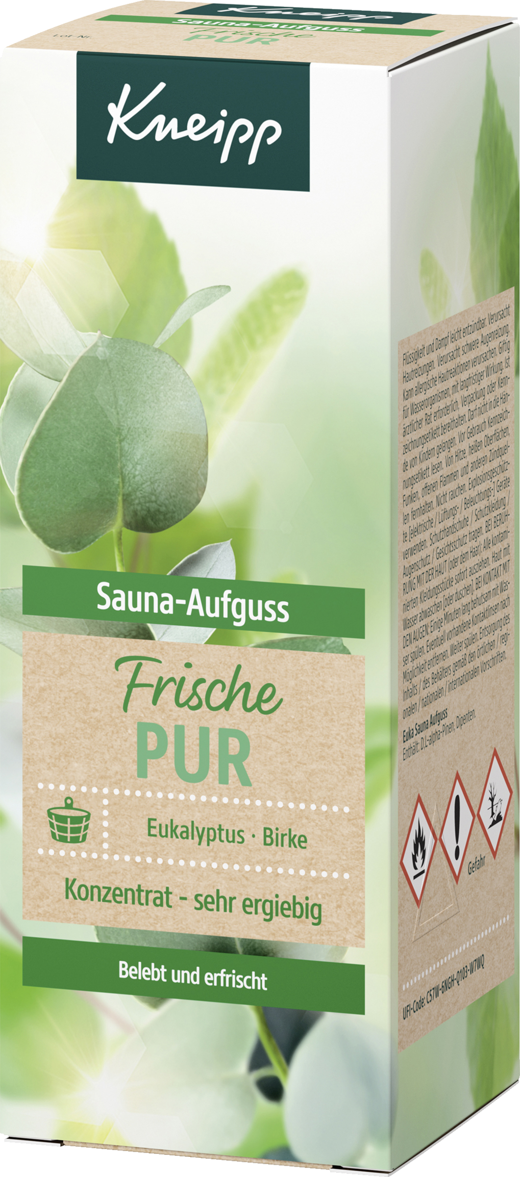 Kneipp Saunainfusion Ren friskhed