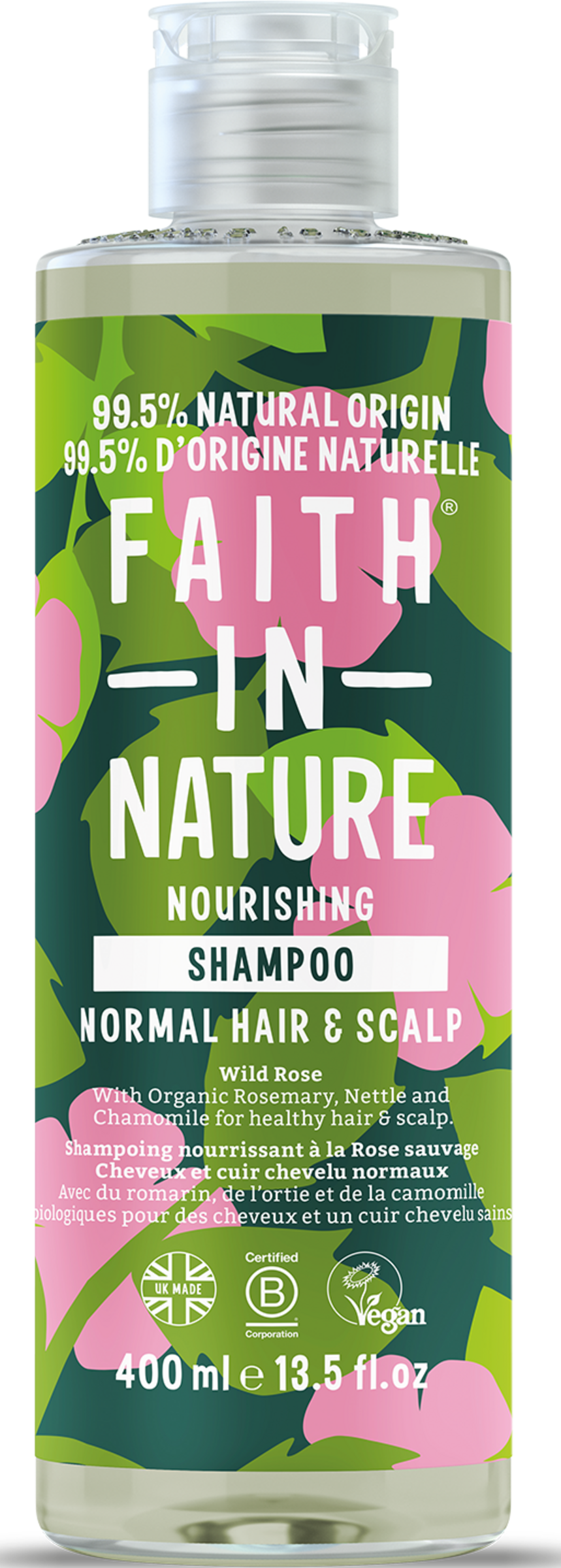 Faith in Nature Shampoo med vildrose
