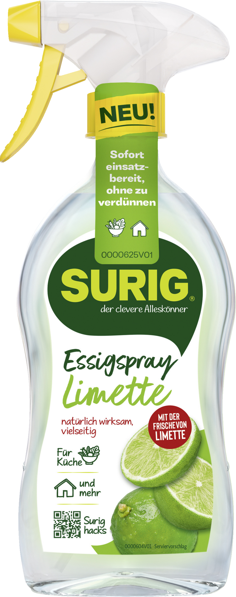 SURIG Eddikespray Lime