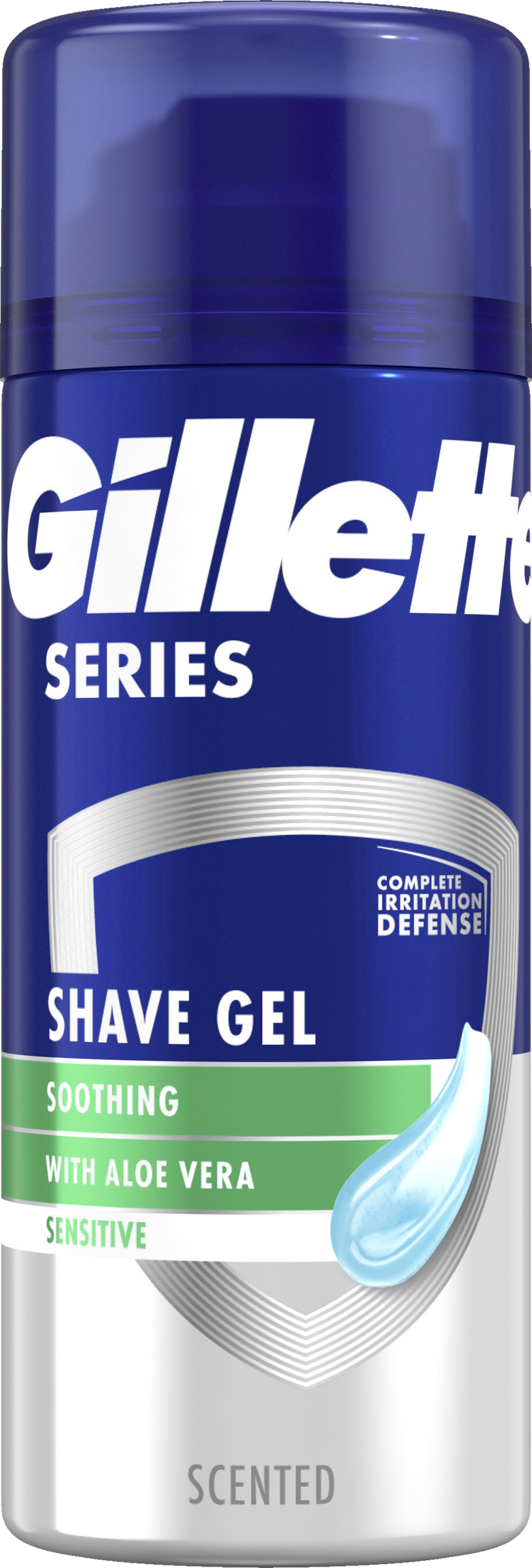 Gillette Series Barbergel Sensitiv Rejsestørrelse
