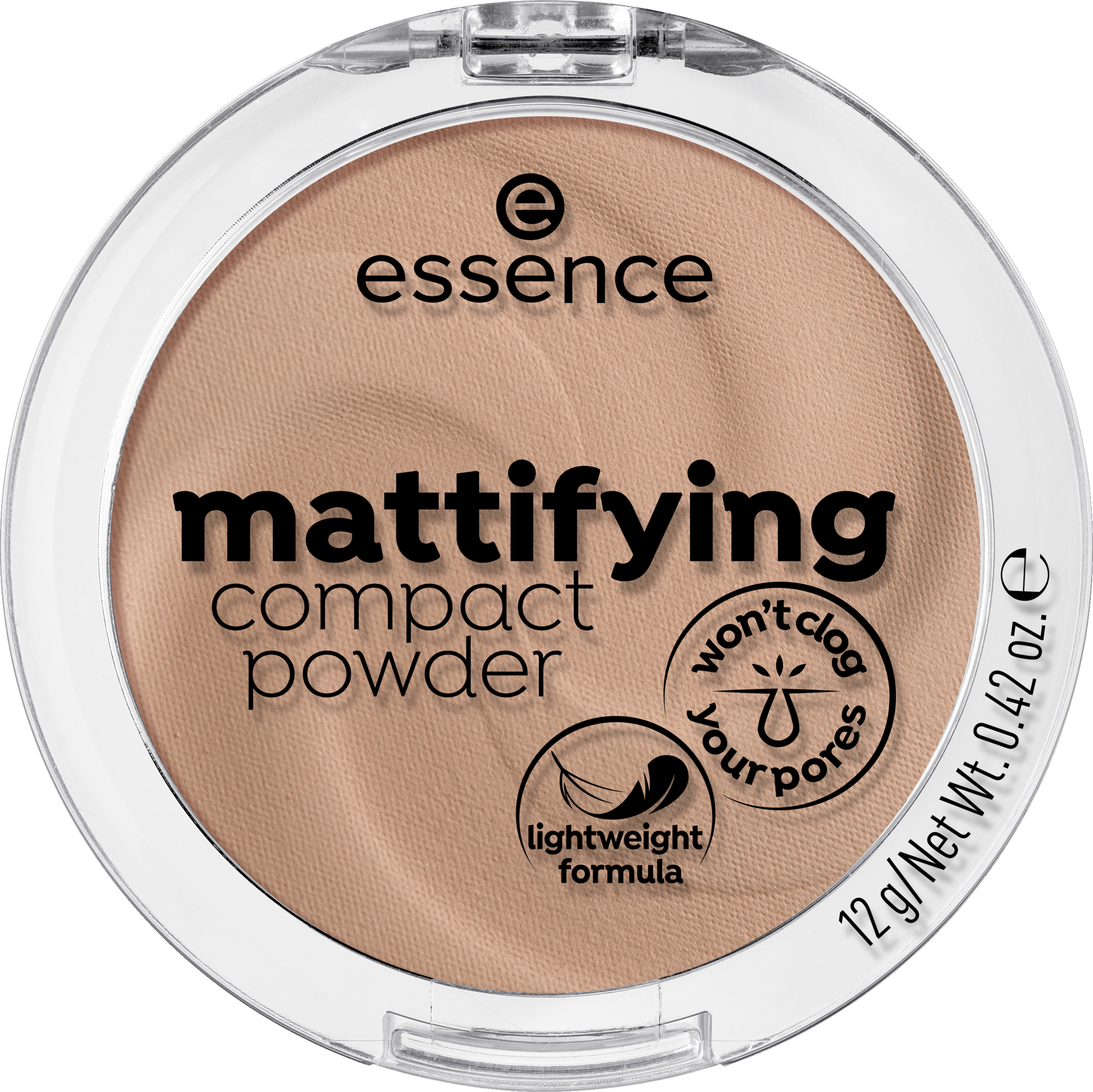 essence Mattifying Compact Powder 02 - soft beige