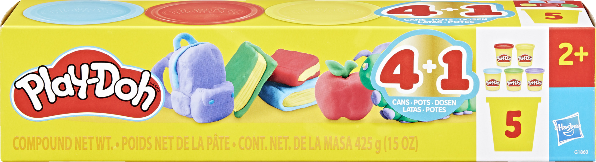 Play-Doh School fun 5-pak Modellervoks