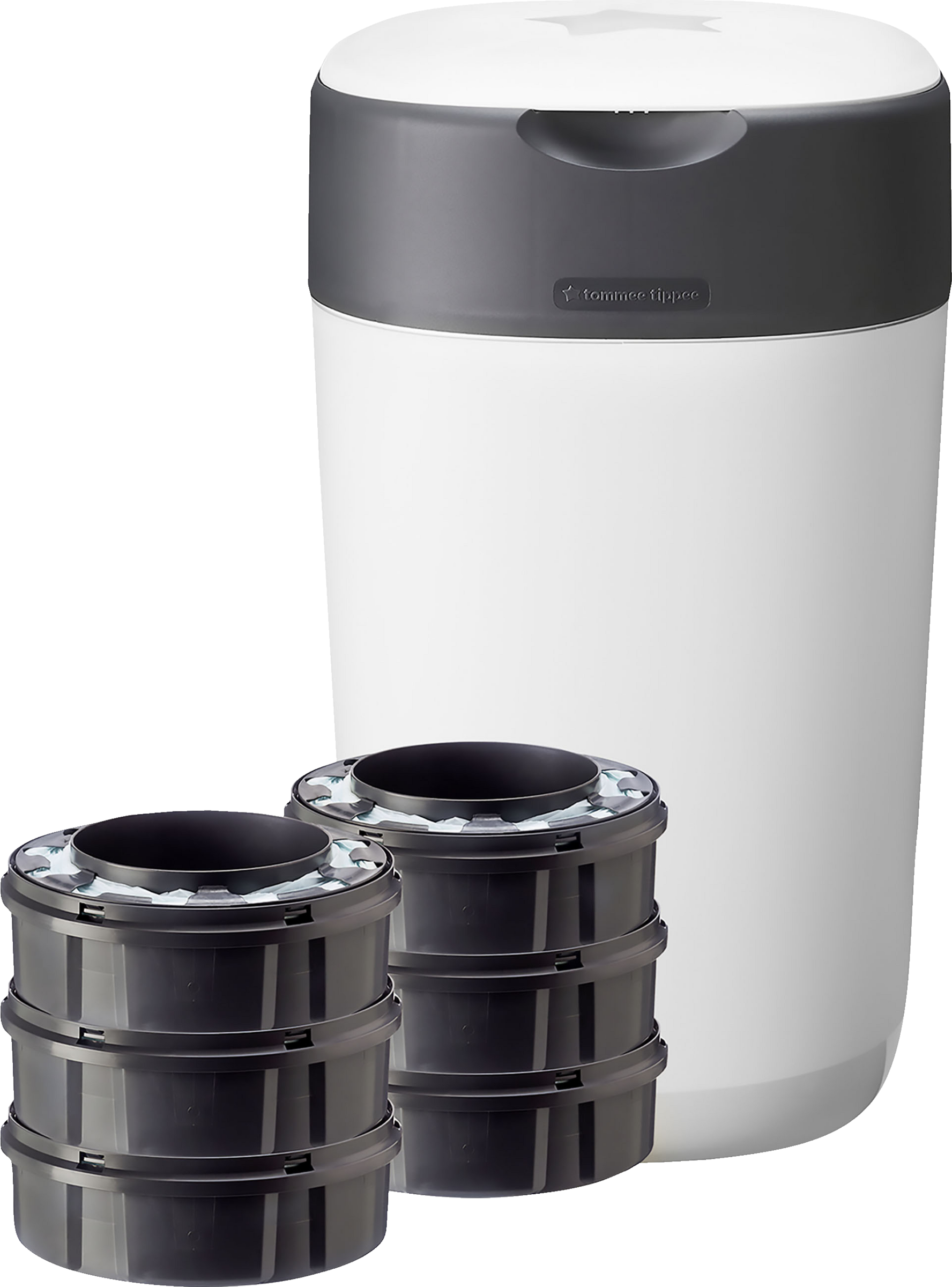 tommee tippee Blespand Twist & Click Advanced hvid inkl. 6 refill-kassetter