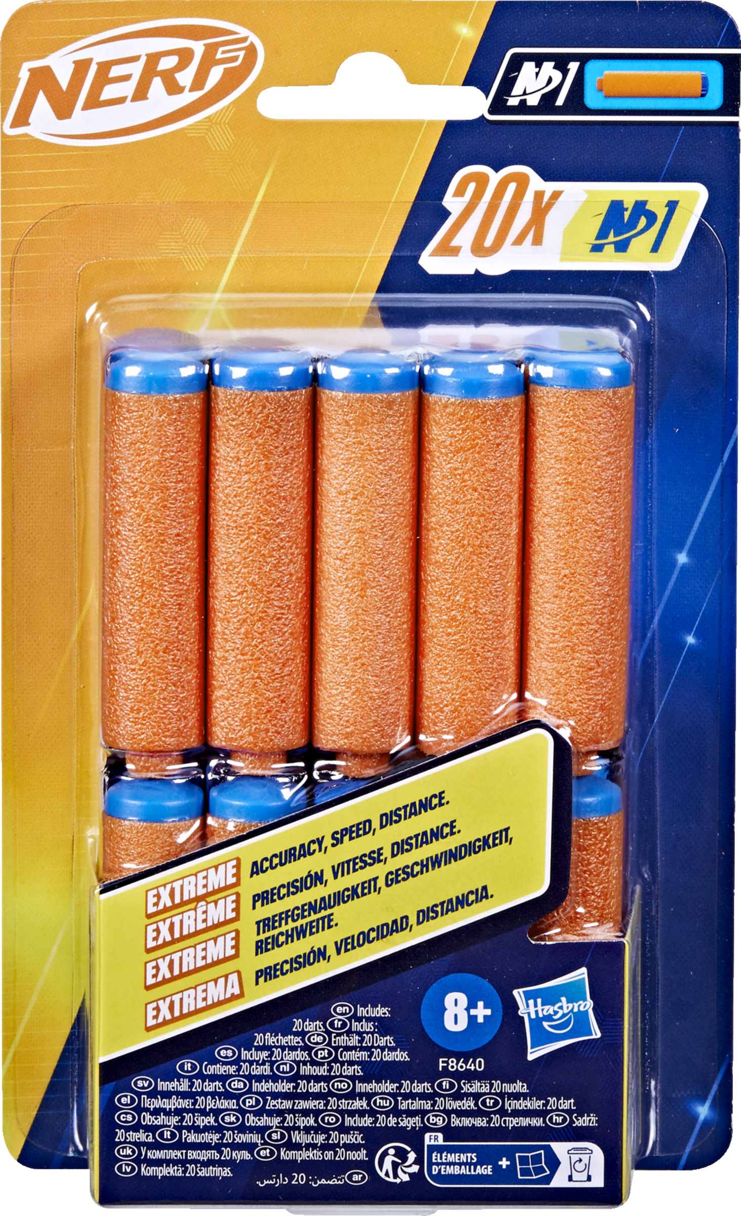Hasbro Nerf N Series N1 Darts 20x Refill
