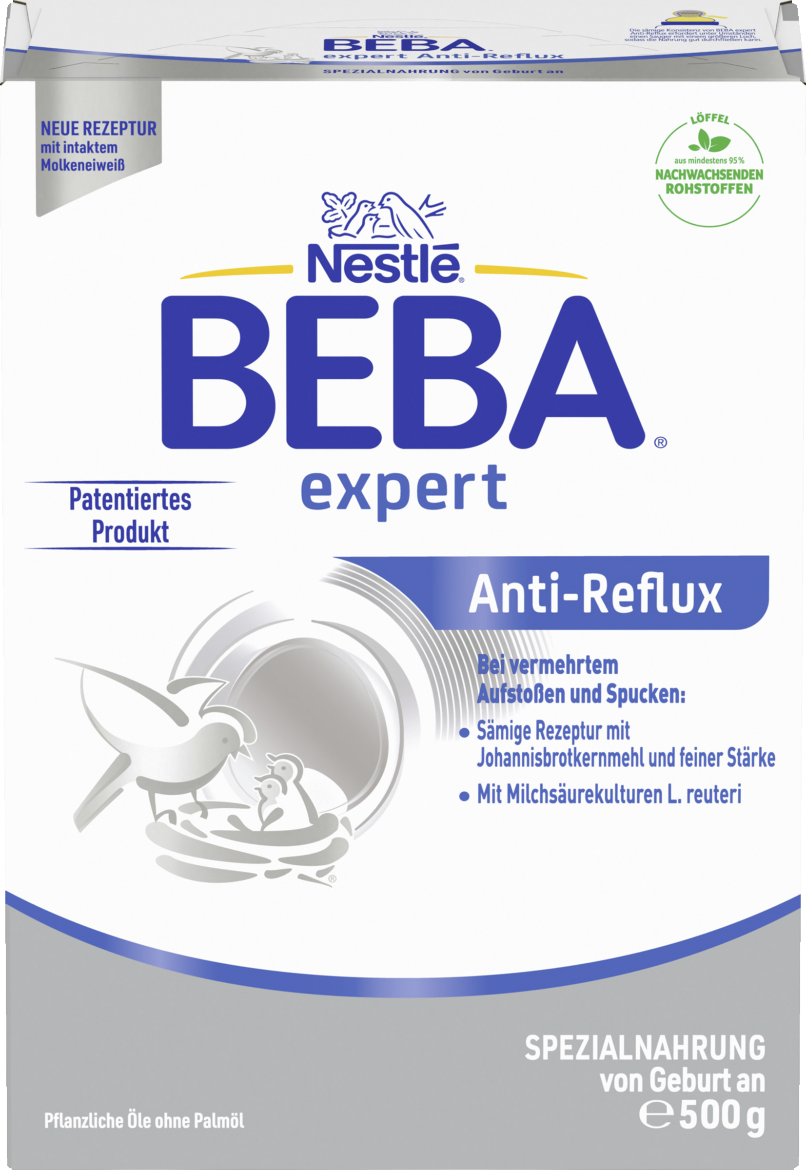 BEBA expert Anti-Reflux Specialernæring fra fødslen