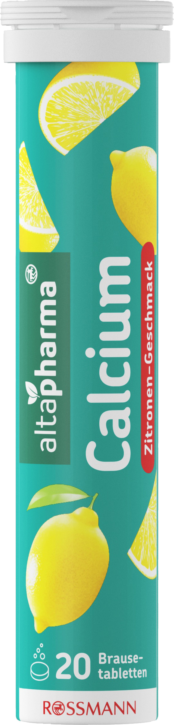 altapharma Calcium-brusetabletter med citronsmag