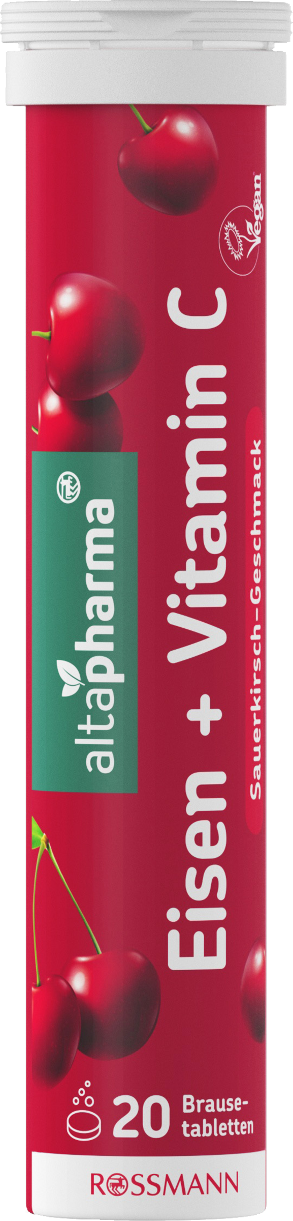 altapharma Brusetabletter jern + vitaminer