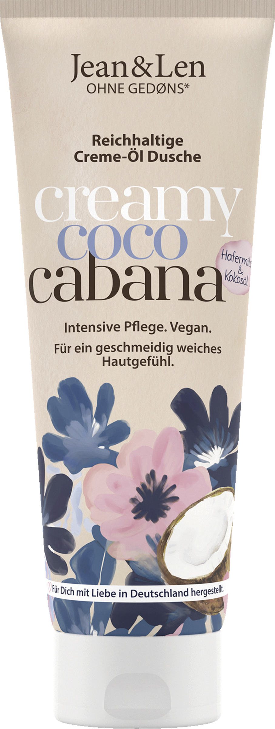 Jean&Len Dusche med havrelotion og kokosolie