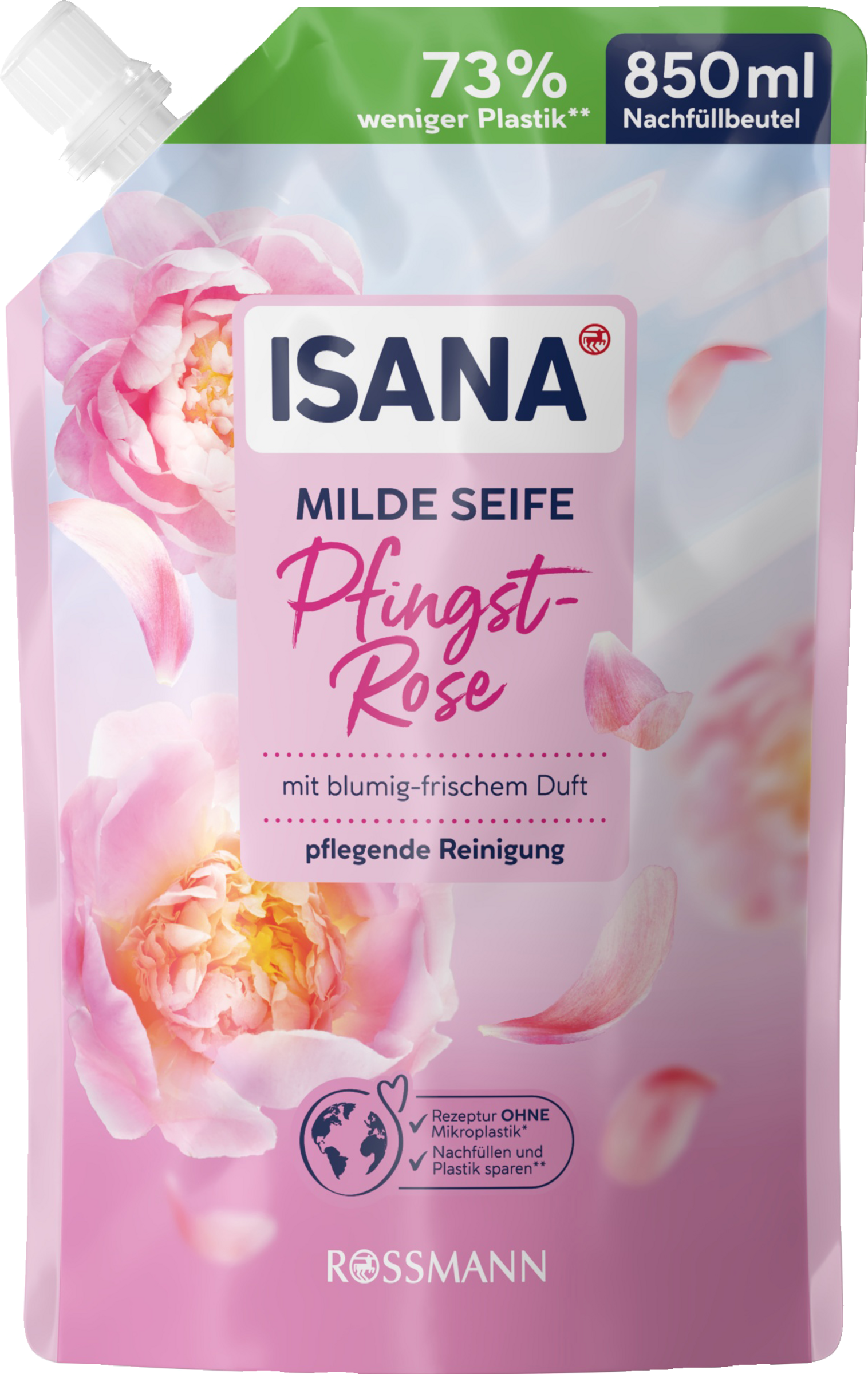 ISANA Mild Sæbe Pæon Refill
