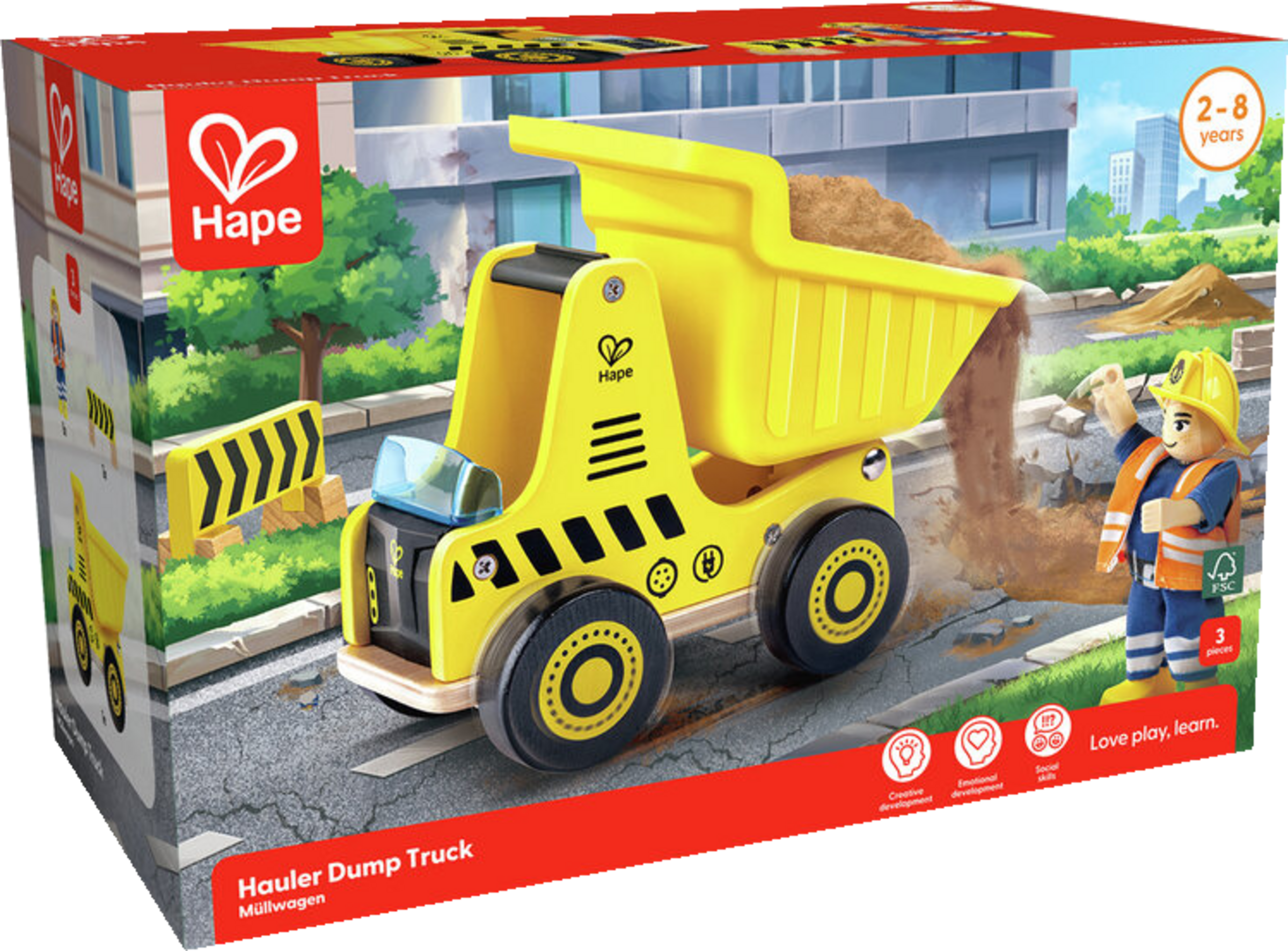 Hape Lastbil med tippelad