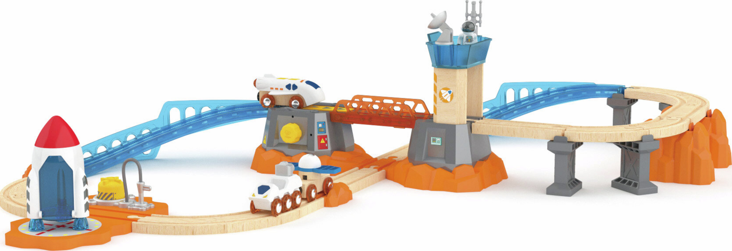 Hape Togsæt - rummission på Mars