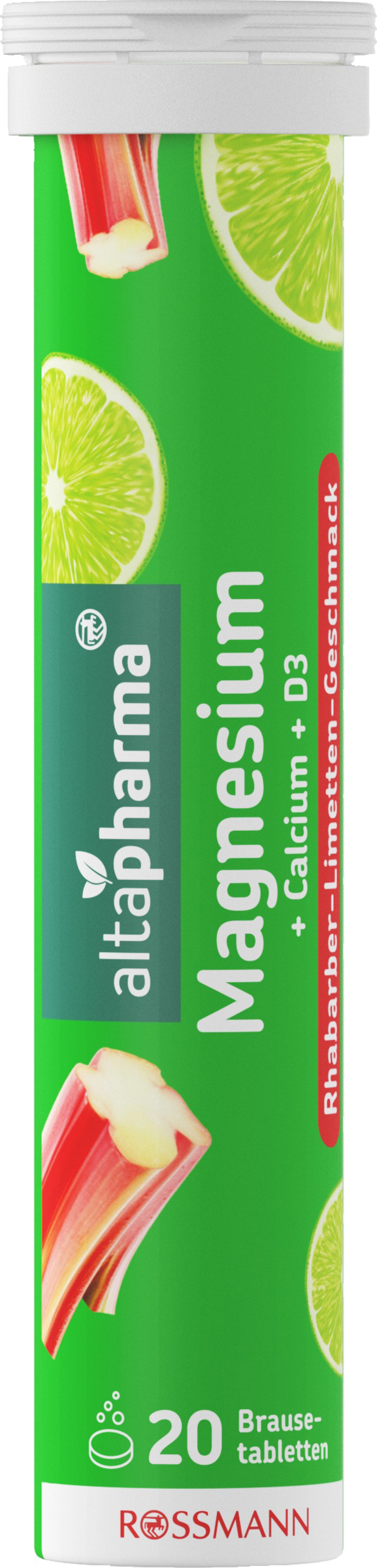 altapharma Brusetabletter Magnesium + Calcium + D3