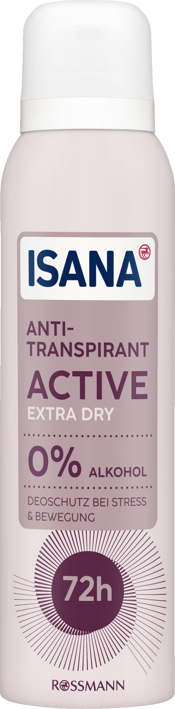 ISANA Antiperspirant Active Extra Dry