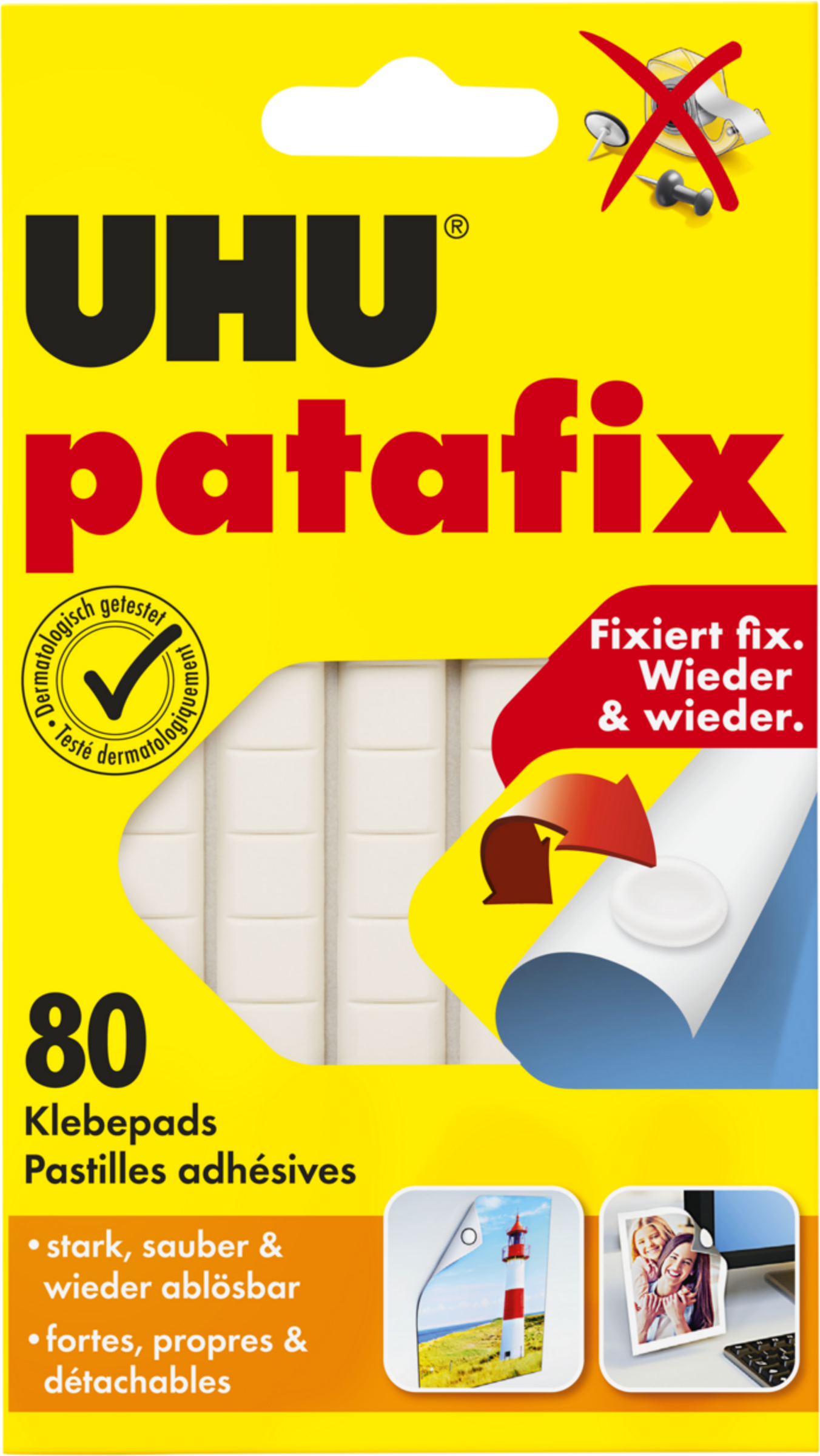 UHU Patafix hvid hæftemasse