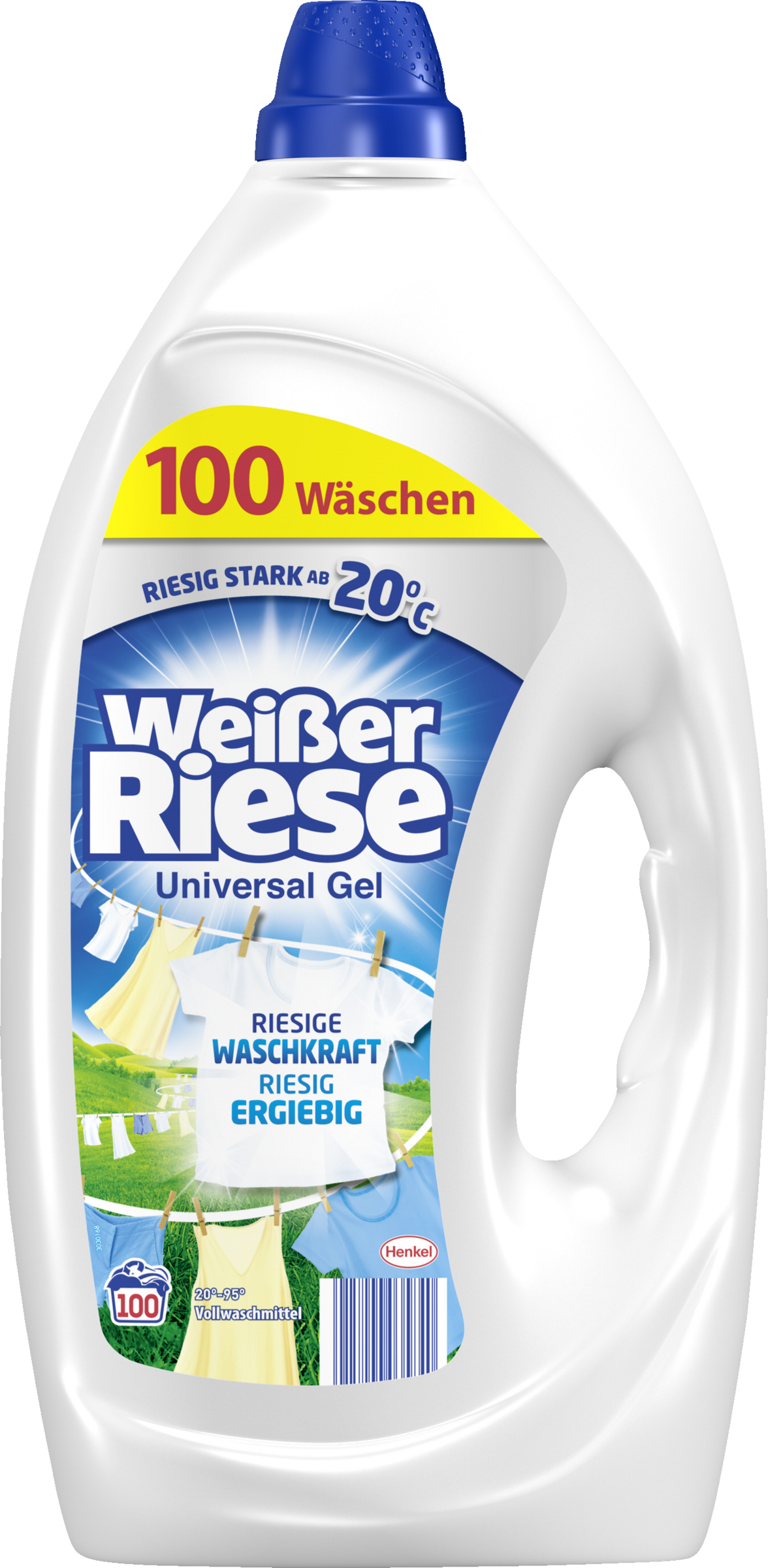 Weißer Riese Universal vaskemiddel gel 100 vaske