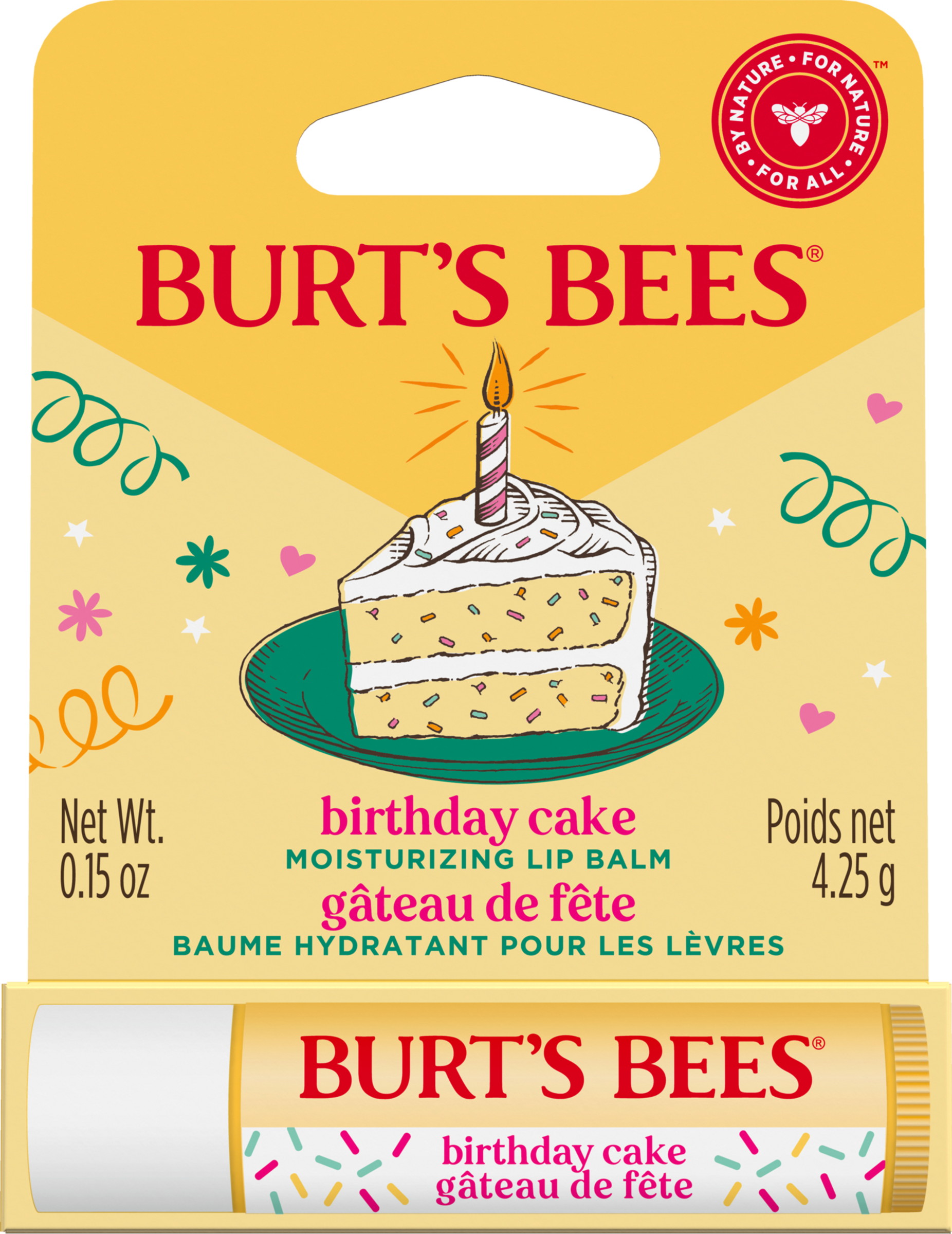 Burt's Bees Birthday Cake læbepleje