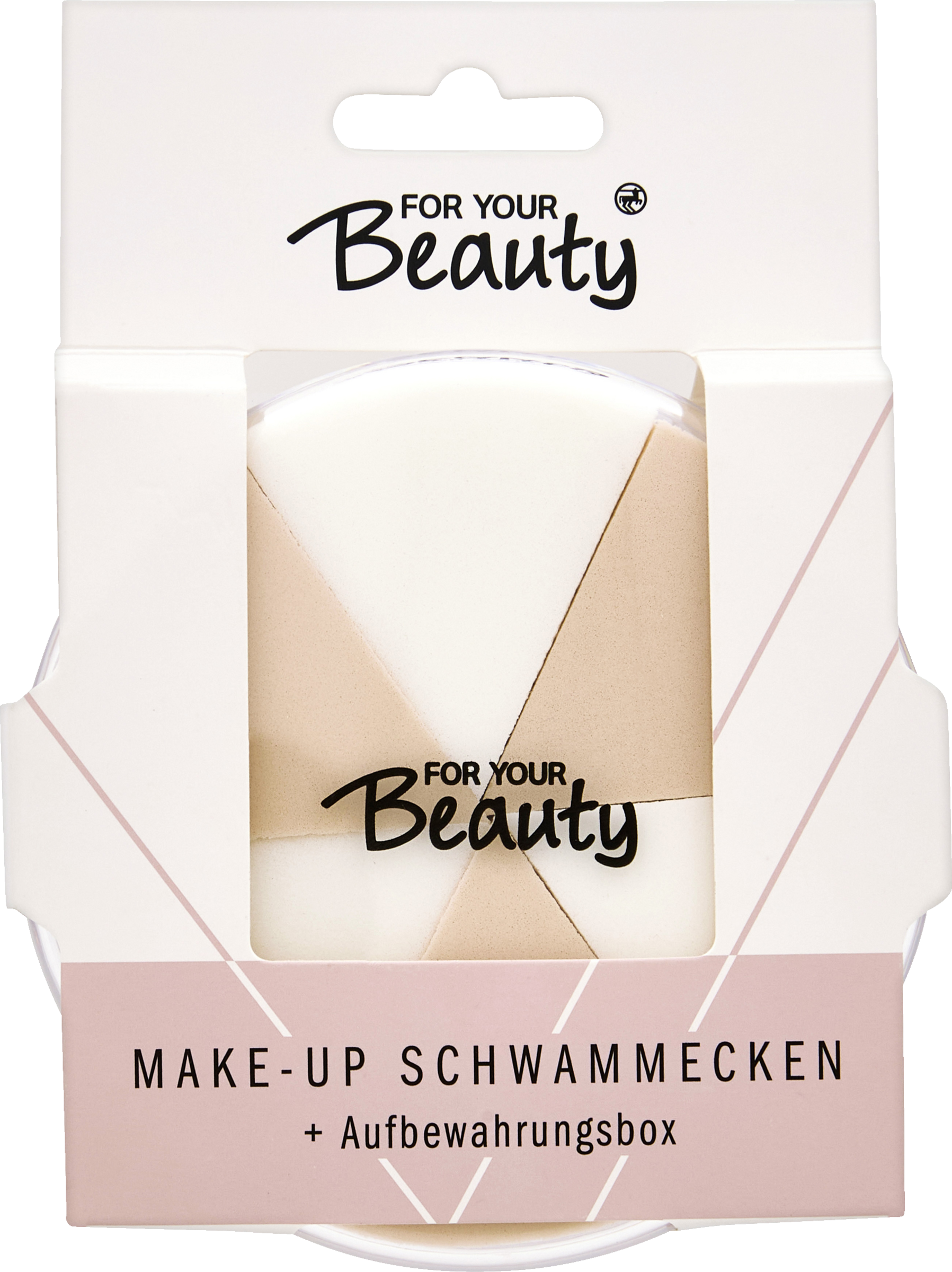 FOR YOUR Beauty Trekantede makeup-svampe