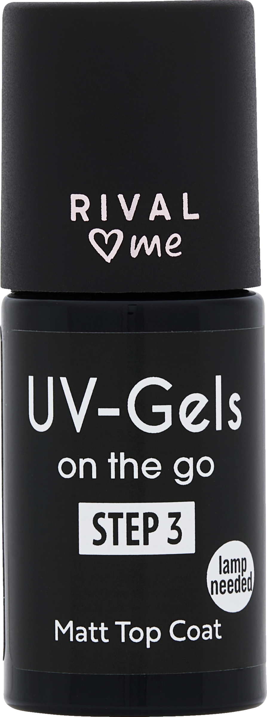 RIVAL loves me UV-Gels on the go Matt Top Coat