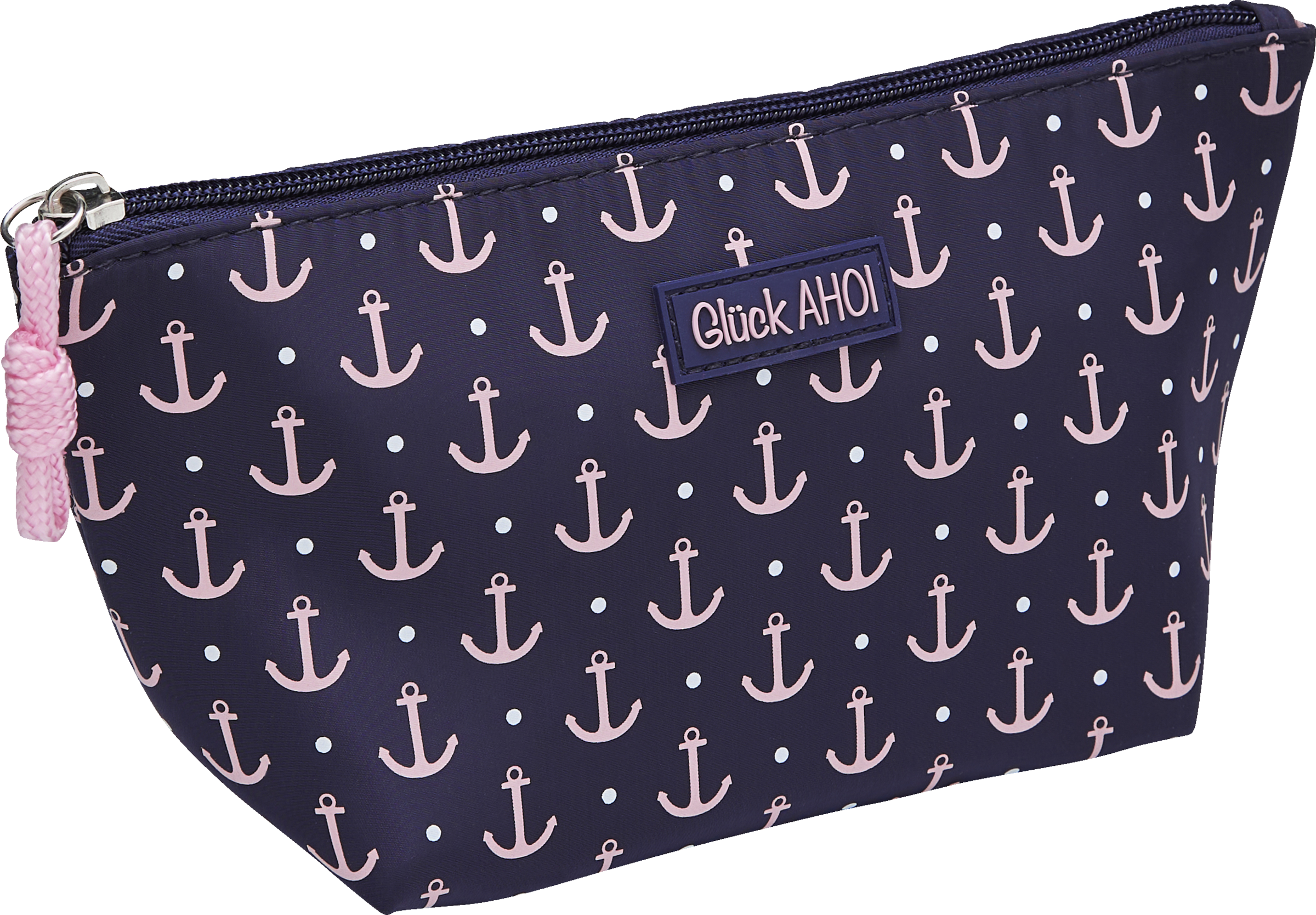 Vito & Joe Blå sminketaske med ankre